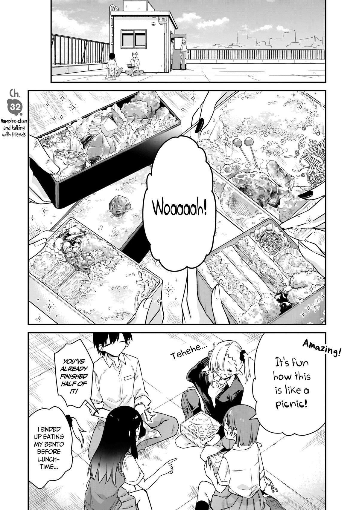 Chanto Suenai Kyuuketsuki-chan Chap 32 - Next Chap 33