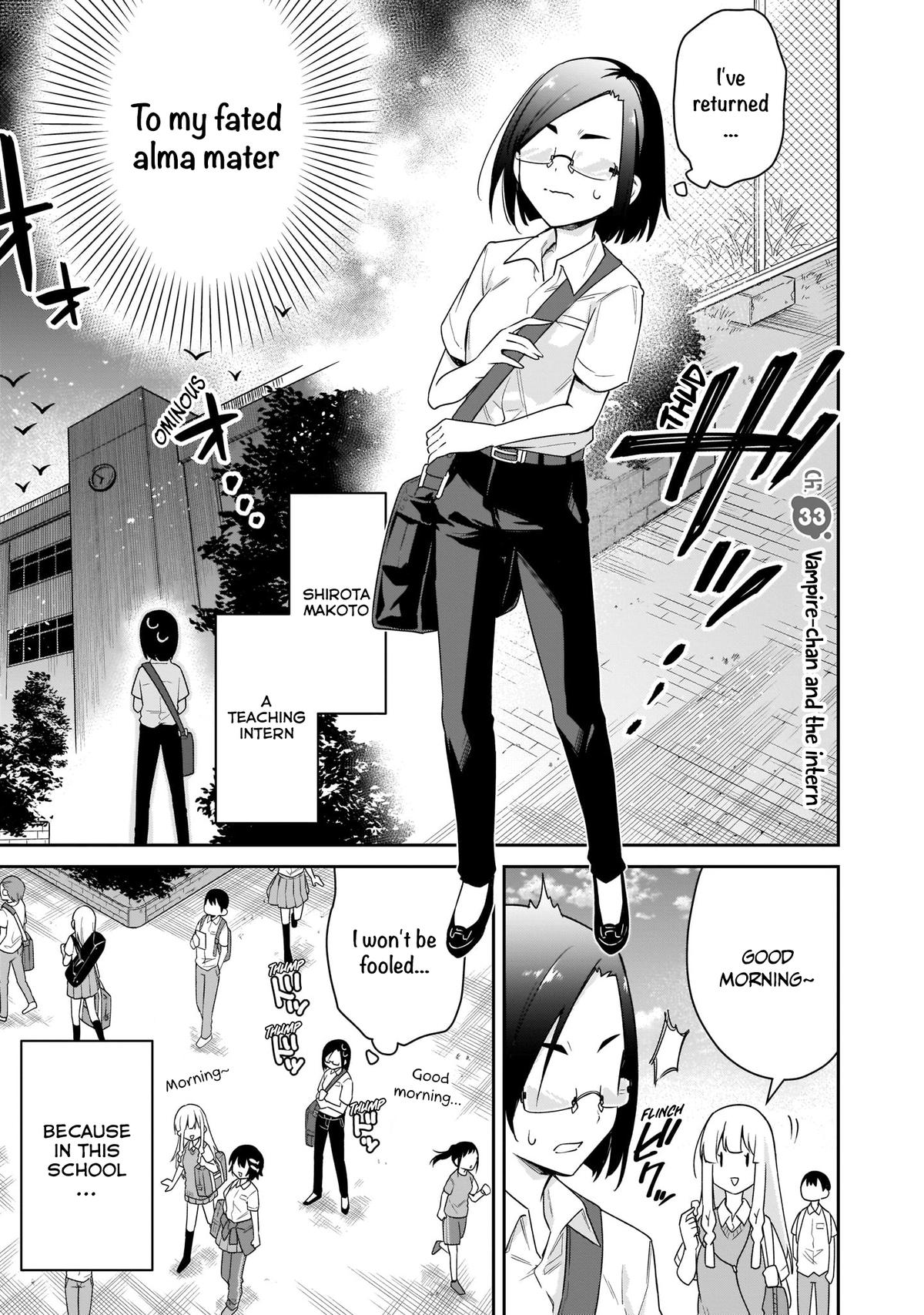 Chanto Suenai Kyuuketsuki-chan Chap 33 - Next Chap 34