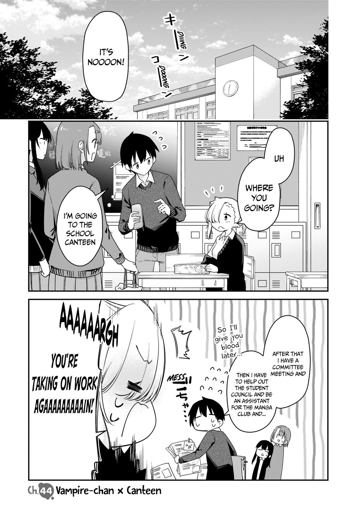 Chanto Suenai Kyuuketsuki-chan Chap 44 - Next Chap 45