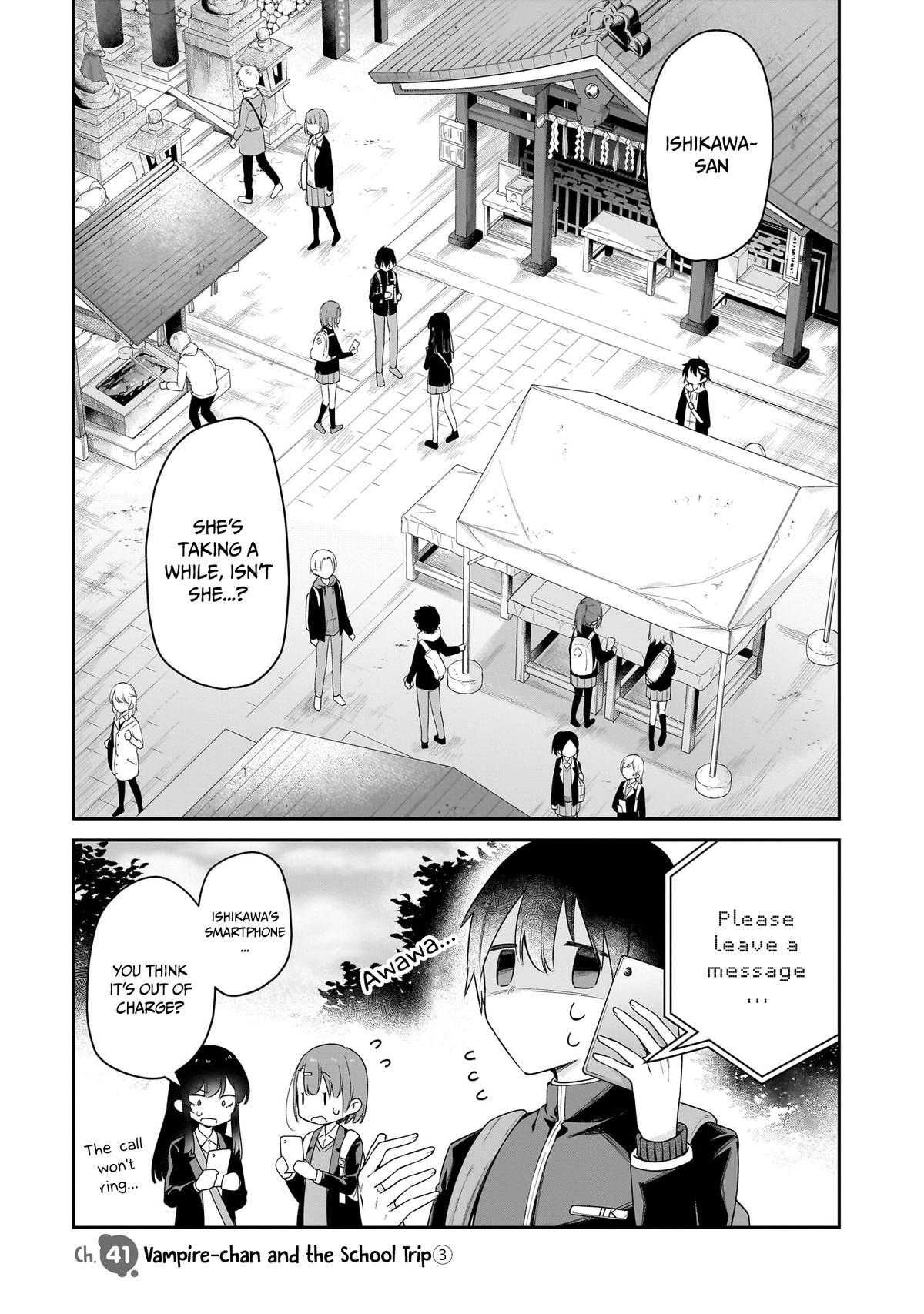 Chanto Suenai Kyuuketsuki-chan Chap 41 - Next Chap 42