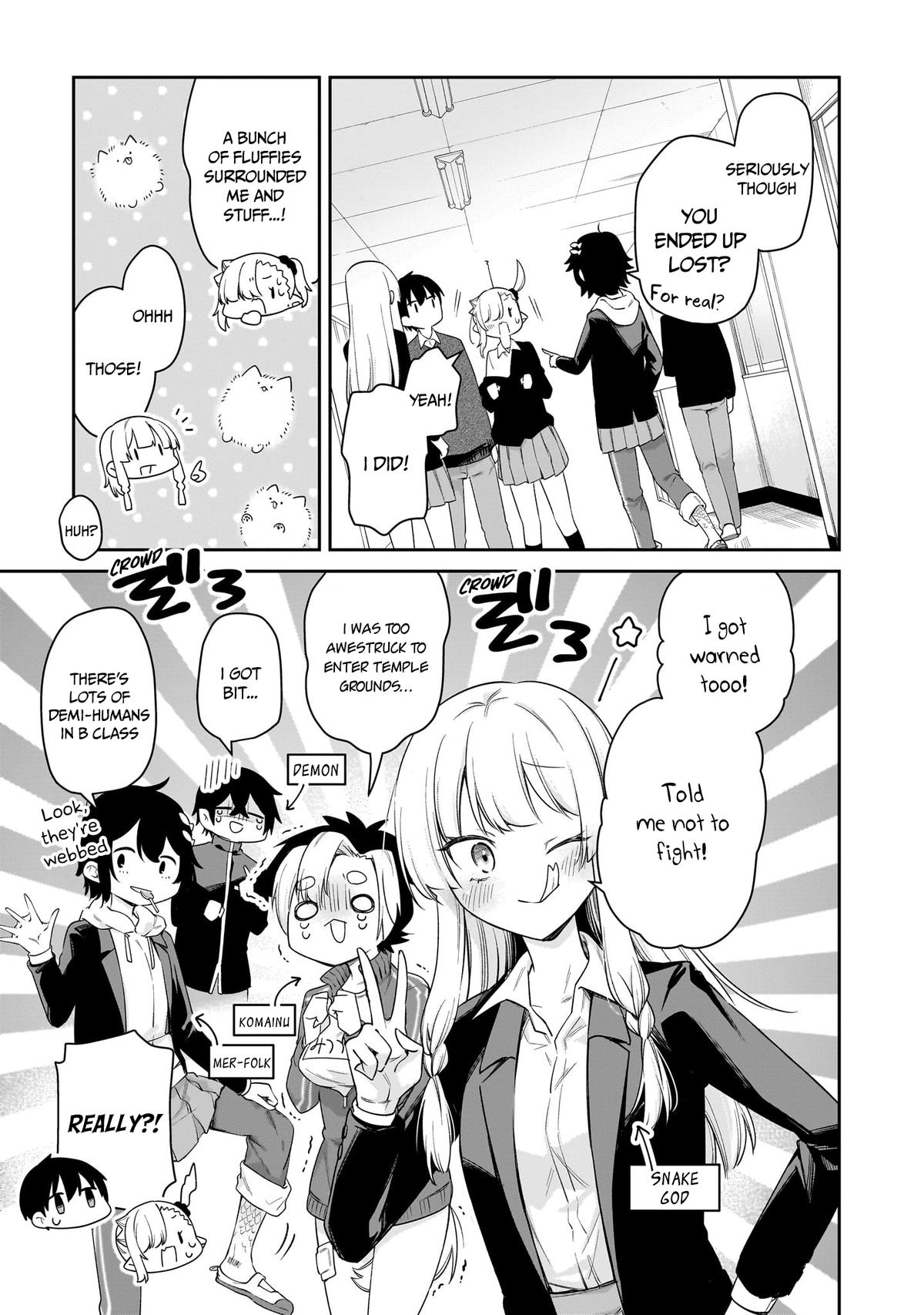 Chanto Suenai Kyuuketsuki-chan Chap 43 - Next Chap 44