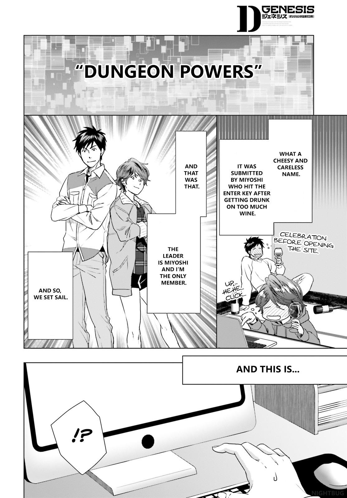 D Genesis: Dungeon ga Dekite 3-nen Chap 7 - Next Chap 8