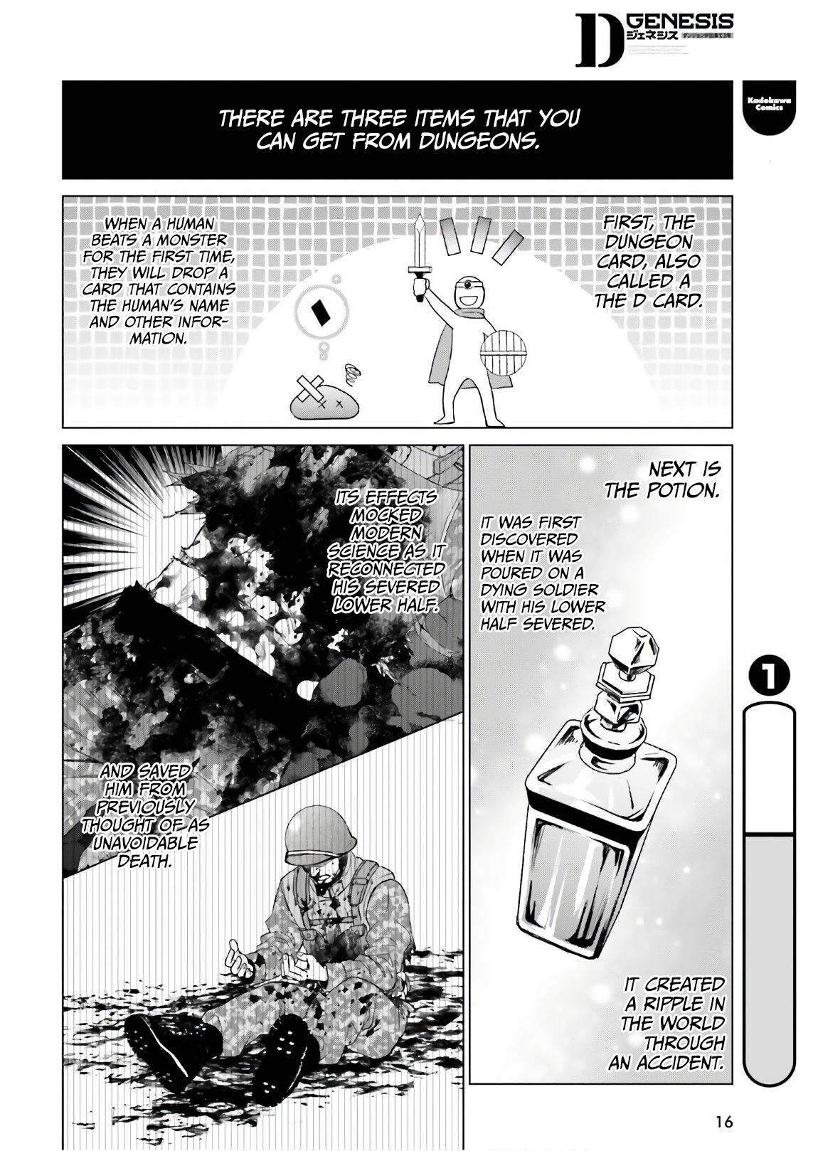 D Genesis: Dungeon ga Dekite 3-nen Chap 1 - Next Chap 2