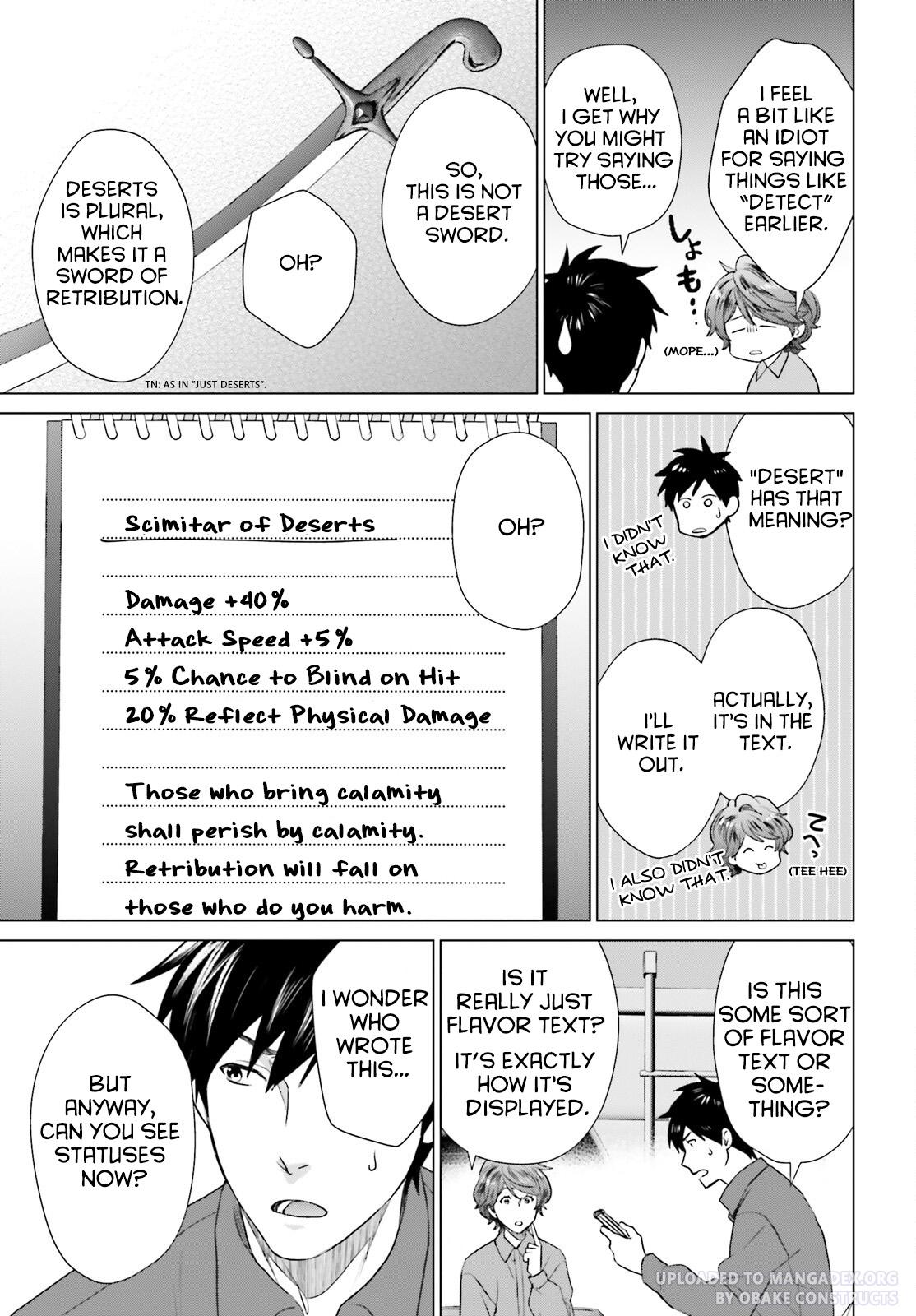 D Genesis: Dungeon ga Dekite 3-nen Chap 32 - Next Chap 33