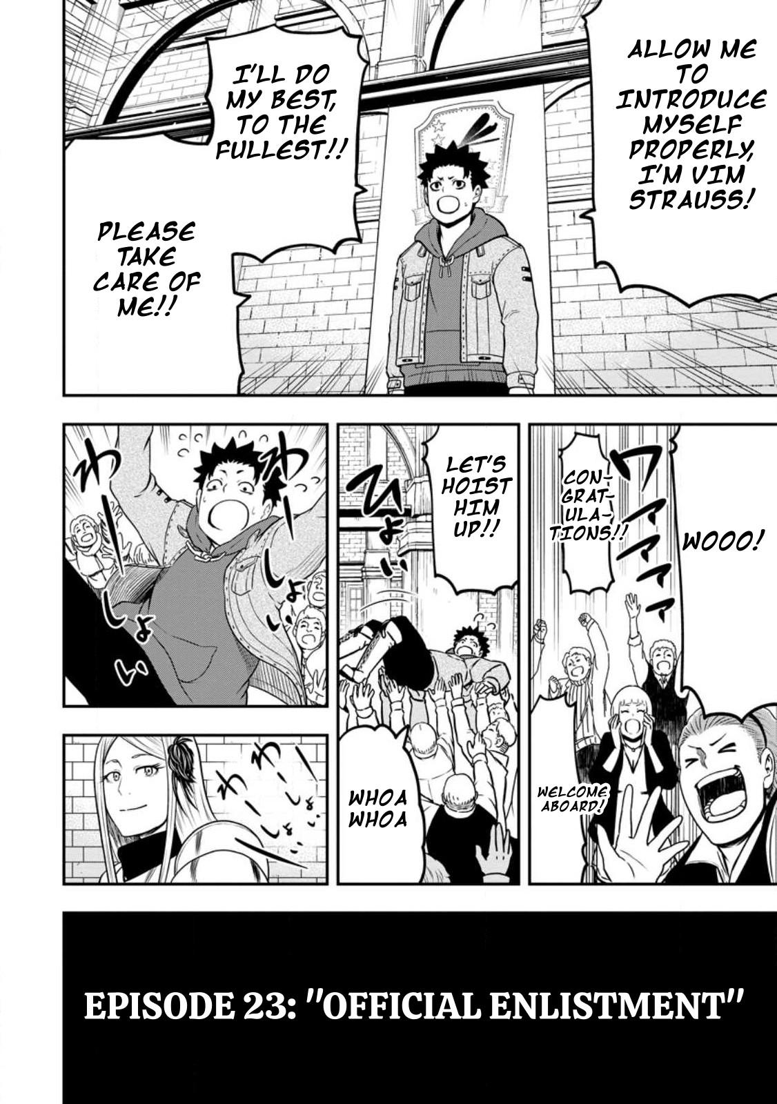Zatsuyou Fuyo Jutsushi ga Jibun no Saikyou ni Kizuku made Chap 23 - Next Chap 24