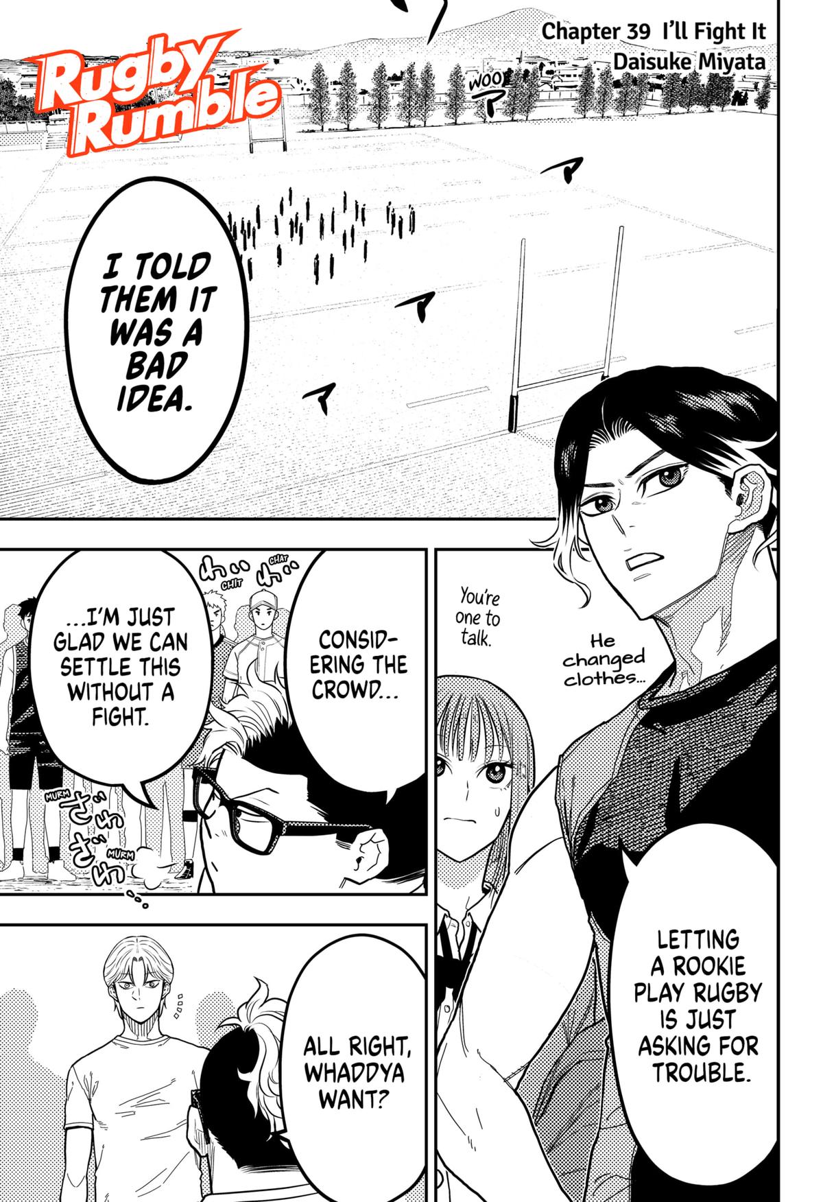 Rugby Rumble Chap 39 - Next Chap 40