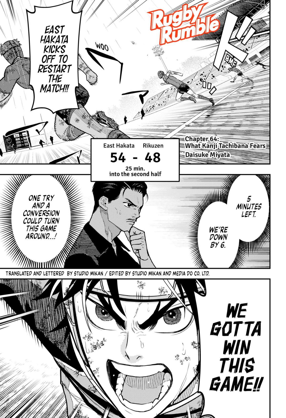 Rugby Rumble Chap 64 - Next Chap 65