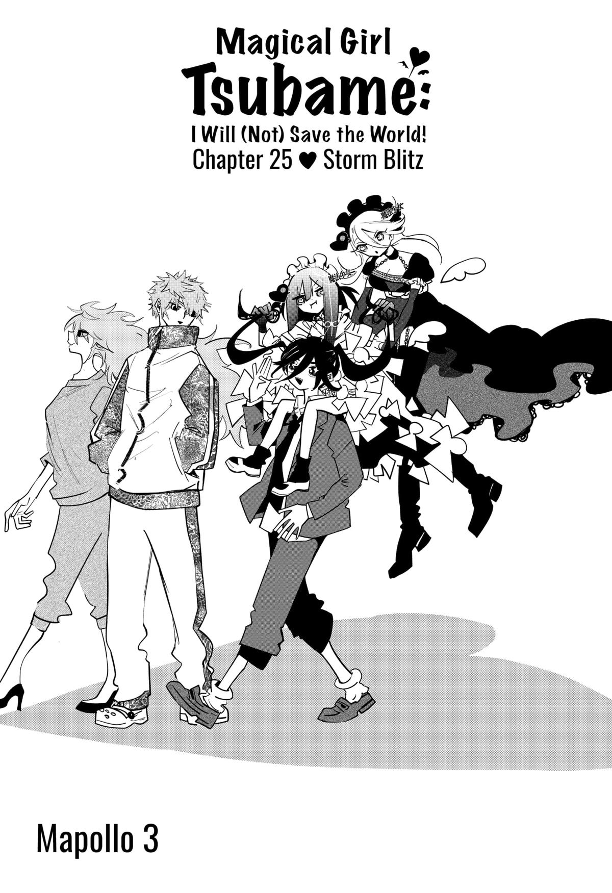 Magical Girl Tsubame: I Will (Not) Save The World! Chap 25 - Next Chap 26