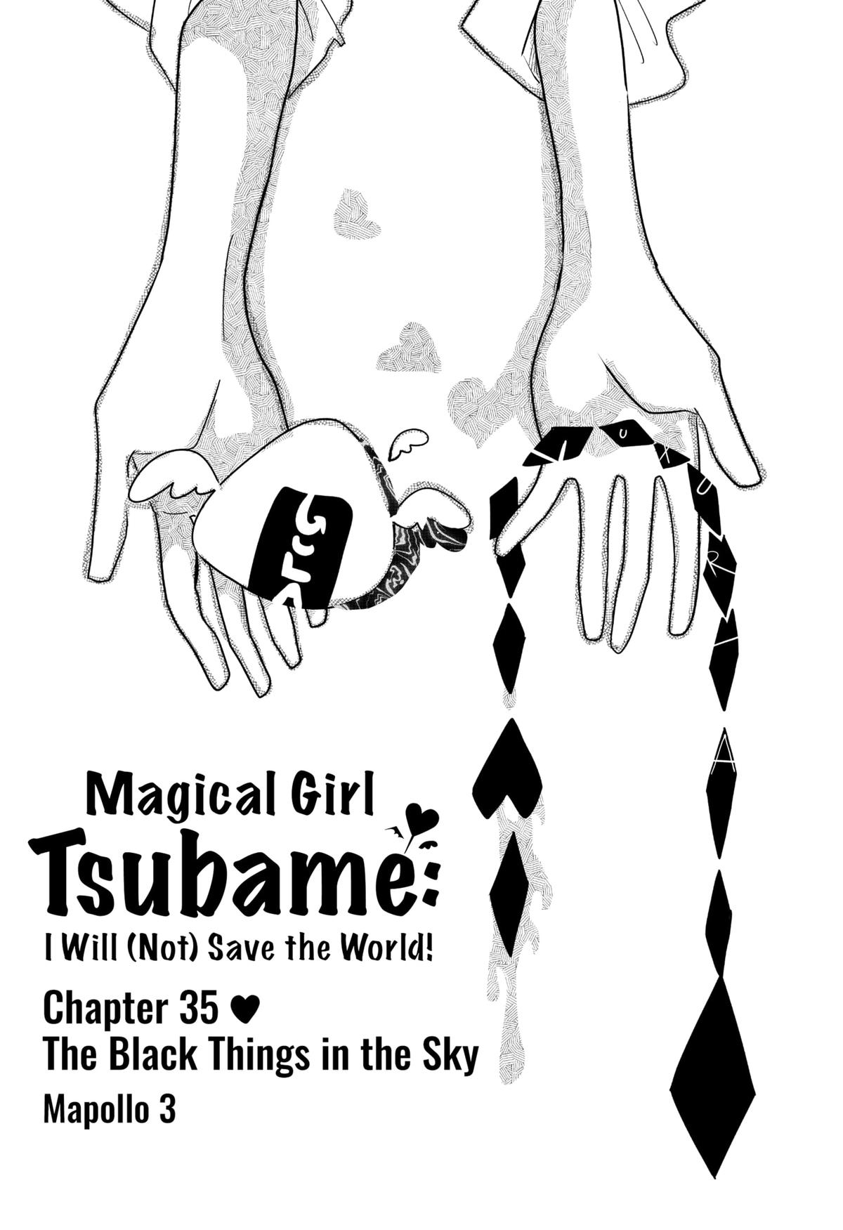 Magical Girl Tsubame: I Will (Not) Save The World! Chap 35 - Next Chap 36