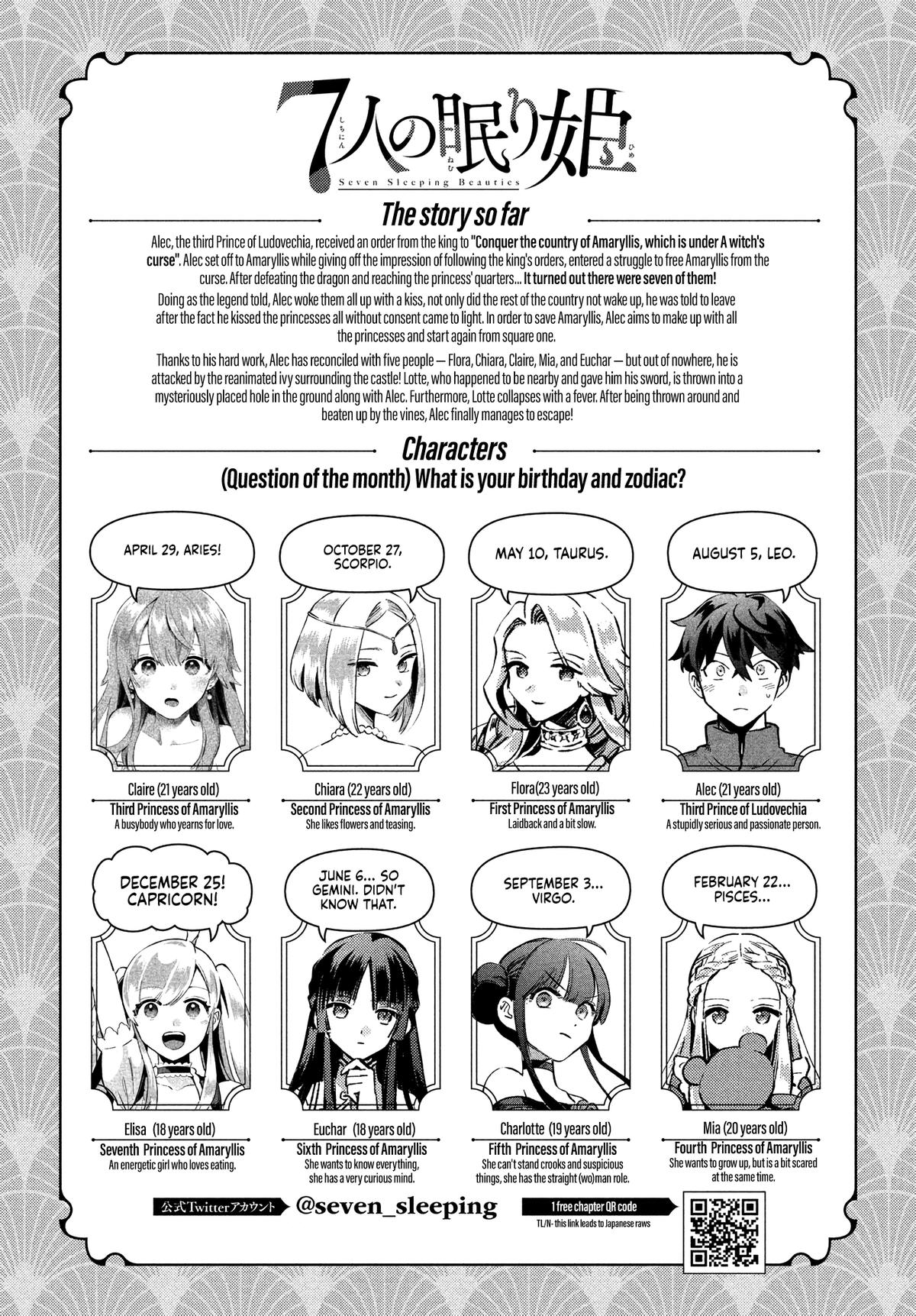 Seven Sleeping Beauties Chap 25 - Next Chap 26