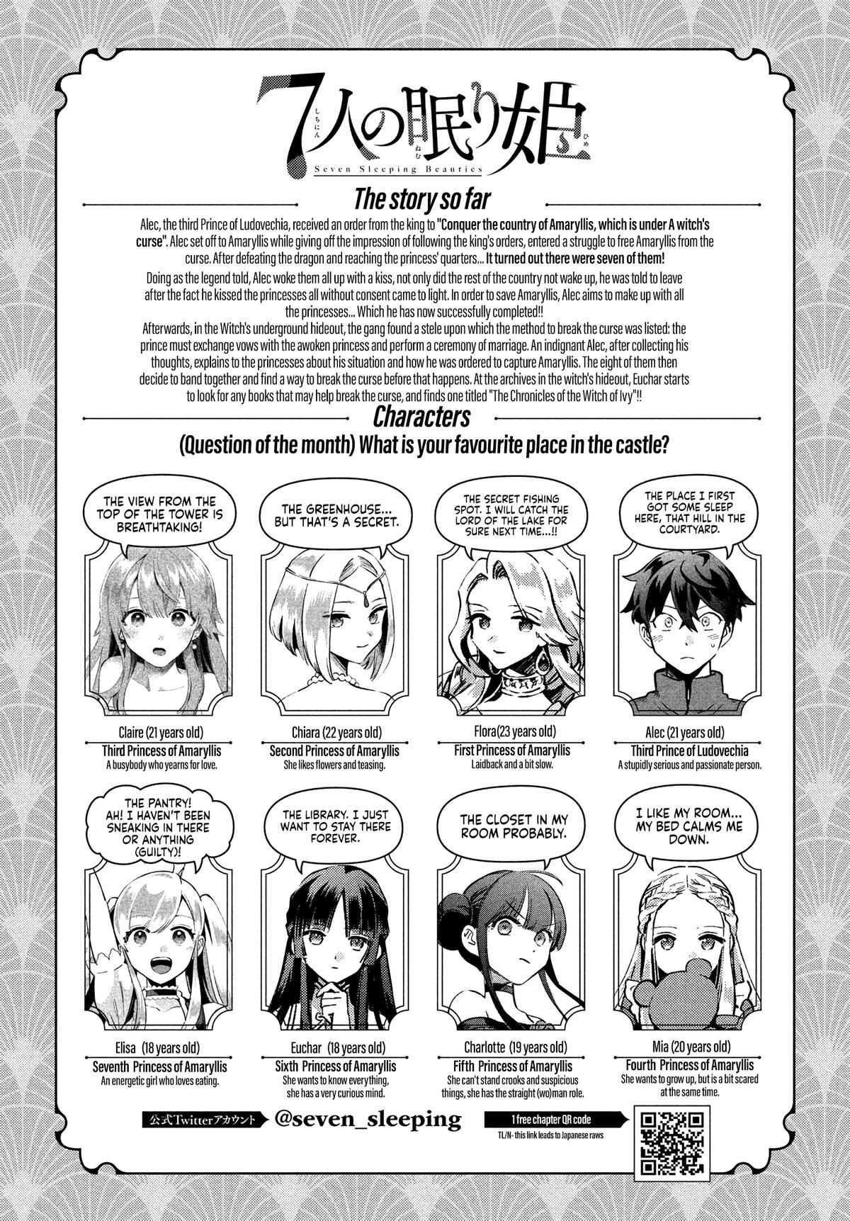 Seven Sleeping Beauties Chap 34 - Next Chap 35
