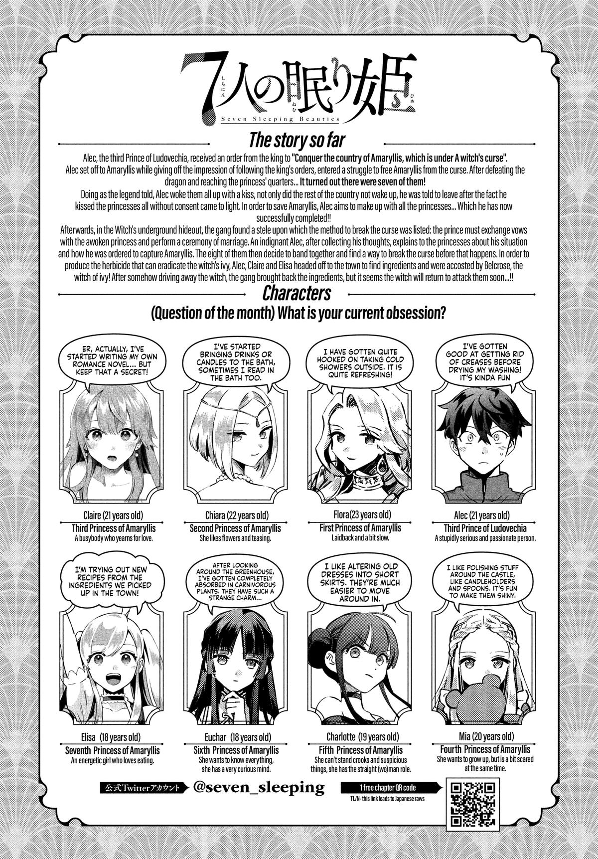 Seven Sleeping Beauties Chap 46 - Next Chap 47