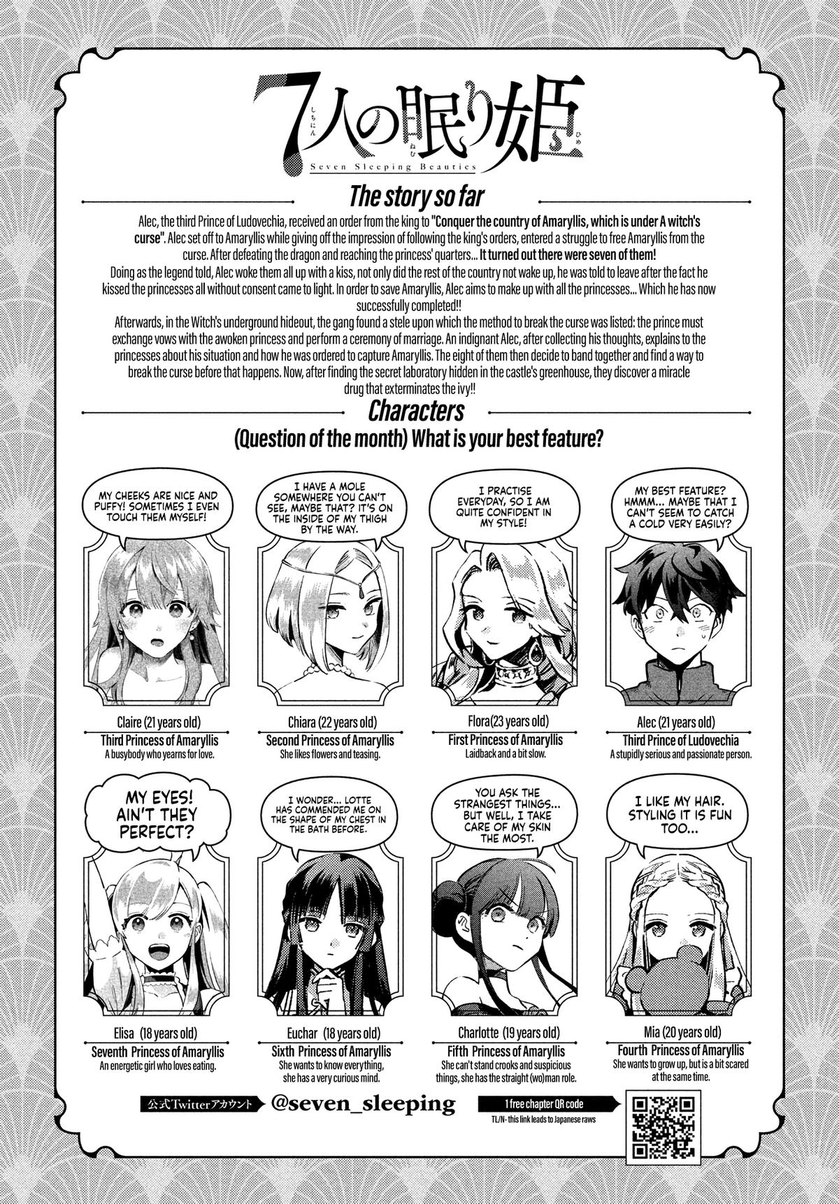 Seven Sleeping Beauties Chap 40 - Next Chap 41