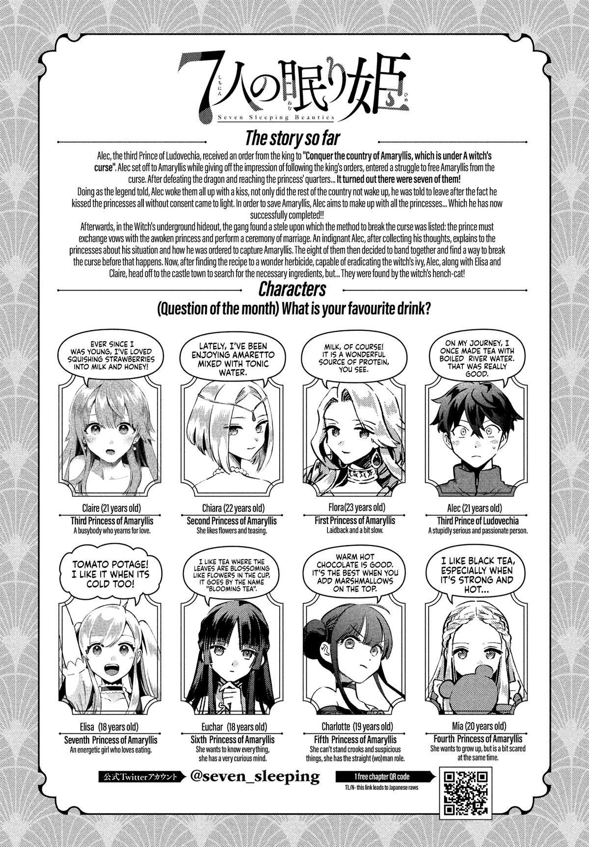 Seven Sleeping Beauties Chap 42 - Next Chap 43