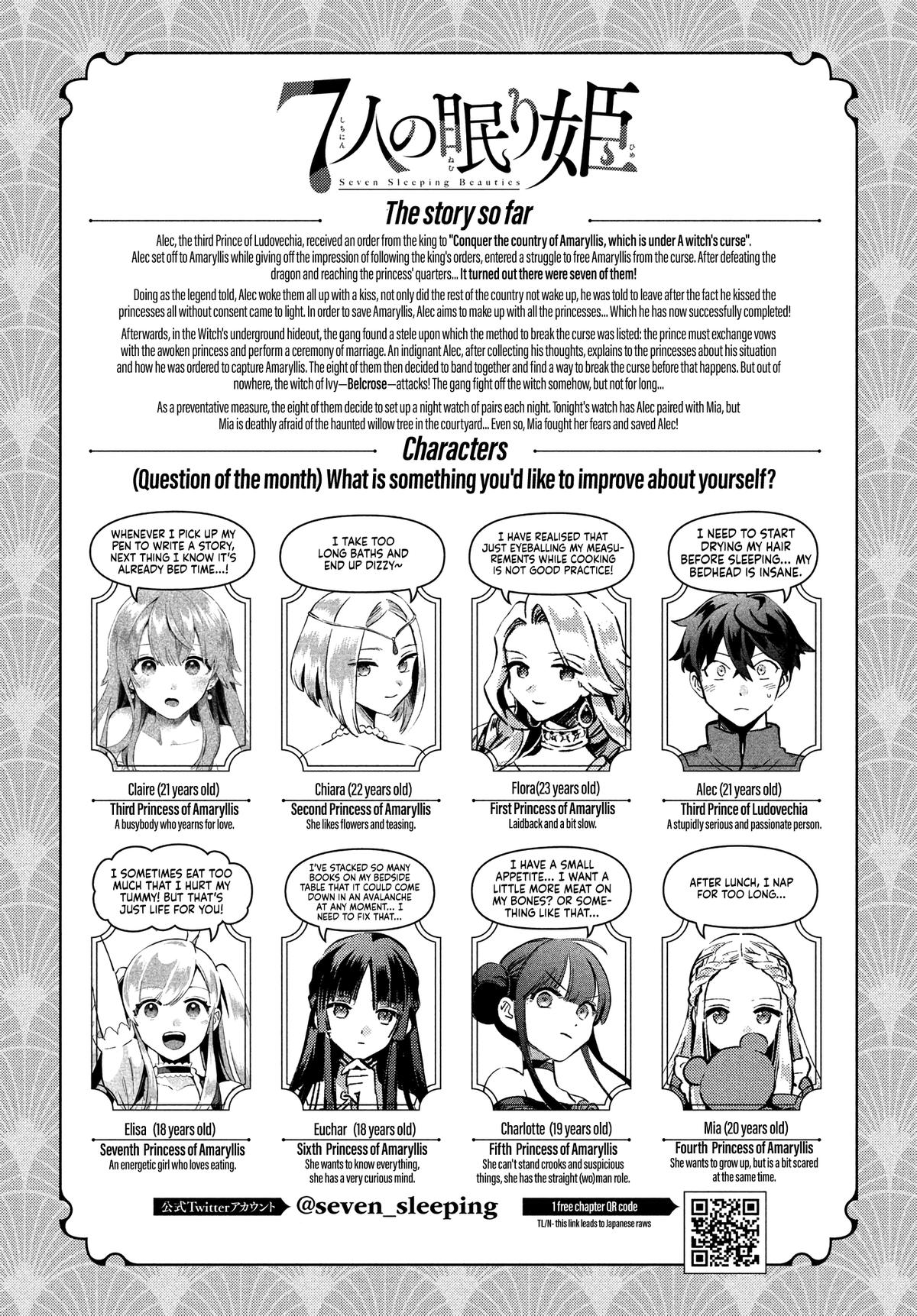 Seven Sleeping Beauties Chap 55 - Next Chap 56