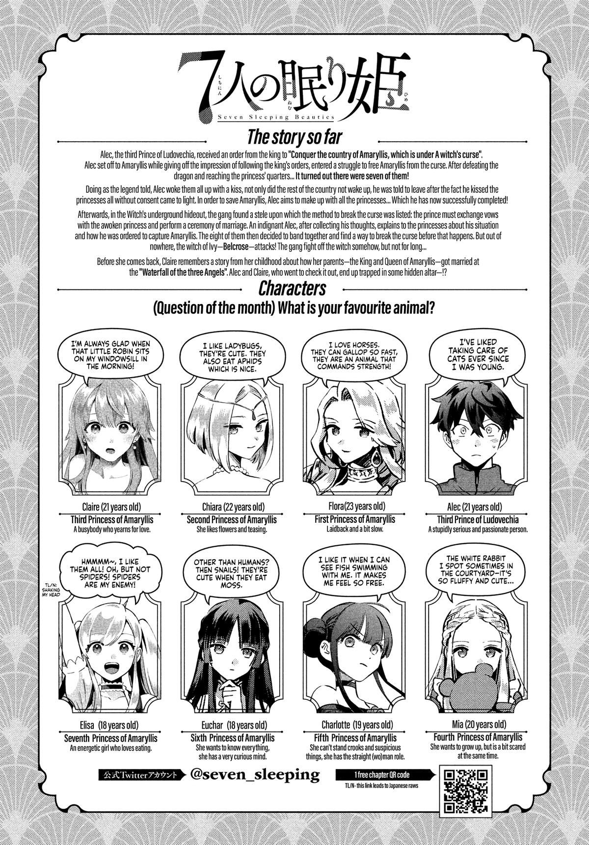 Seven Sleeping Beauties Chap 52 - Next Chap 53