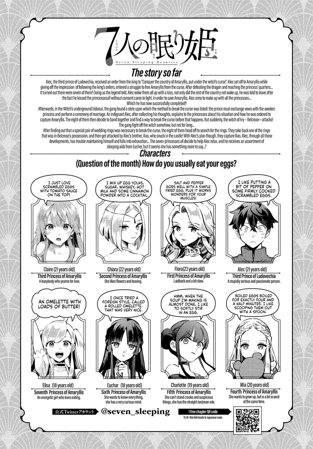 Seven Sleeping Beauties Chap 76 - Next Chap 77