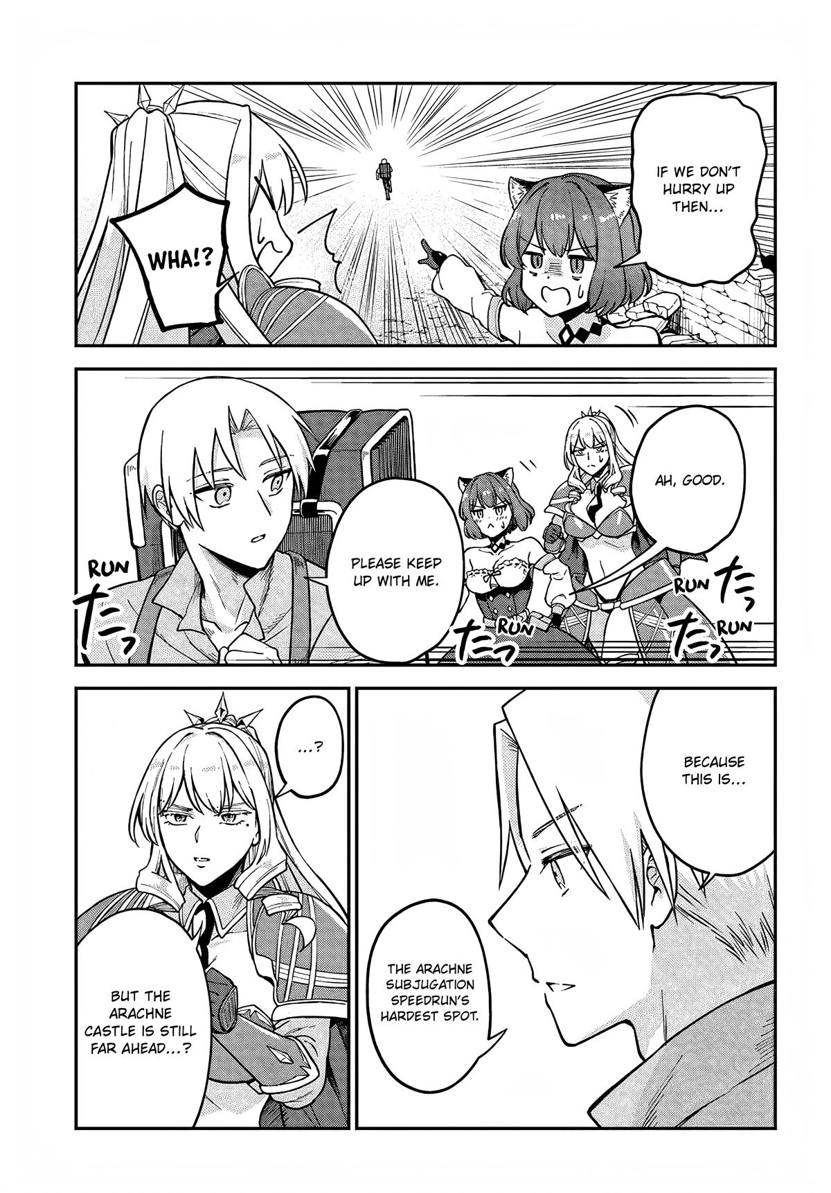 RTA Sousha wa Game Sekai kara Kaerenai Chap 7 - Next Chap 8