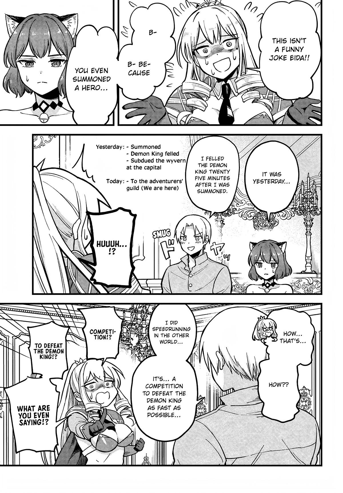 RTA Sousha wa Game Sekai kara Kaerenai Chap 4 - Next Chap 5