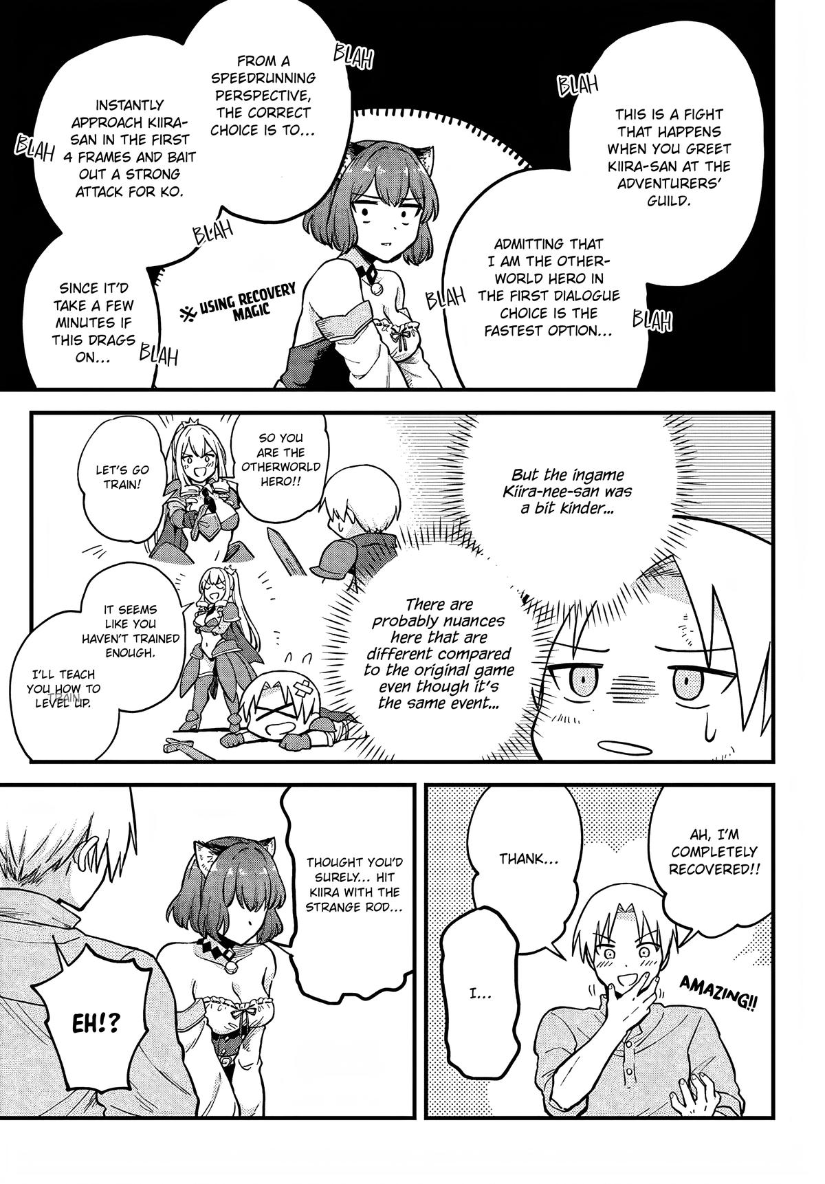 RTA Sousha wa Game Sekai kara Kaerenai Chap 4 - Next Chap 5