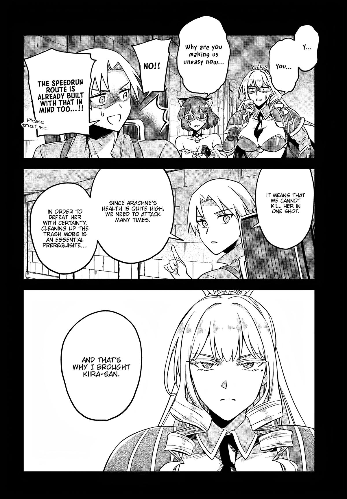 RTA Sousha wa Game Sekai kara Kaerenai Chap 9 - Next Chap 10