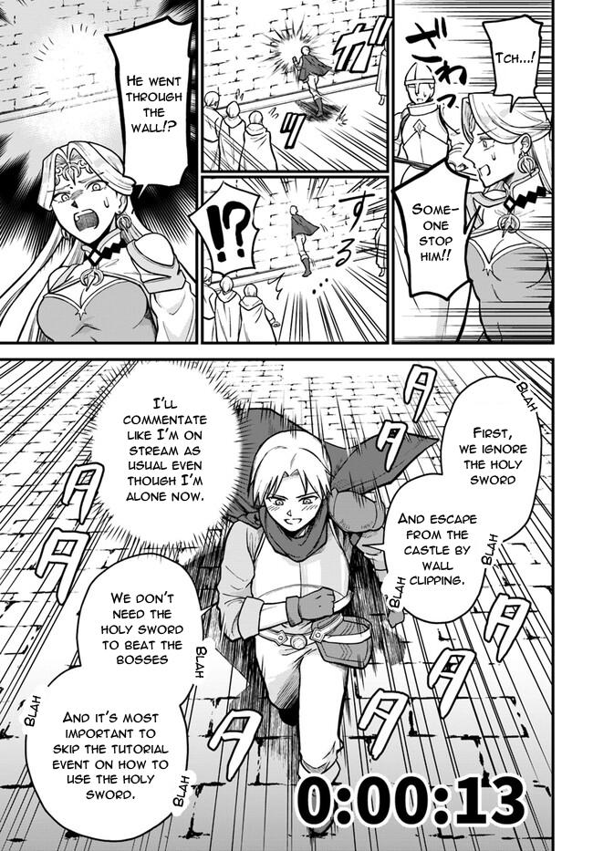 RTA Sousha wa Game Sekai kara Kaerenai Chap 1 - Next Chap 2