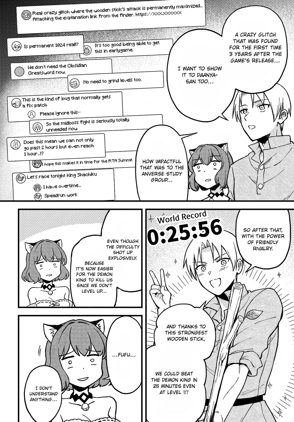 RTA Sousha wa Game Sekai kara Kaerenai Chap 3 - Next Chap 4