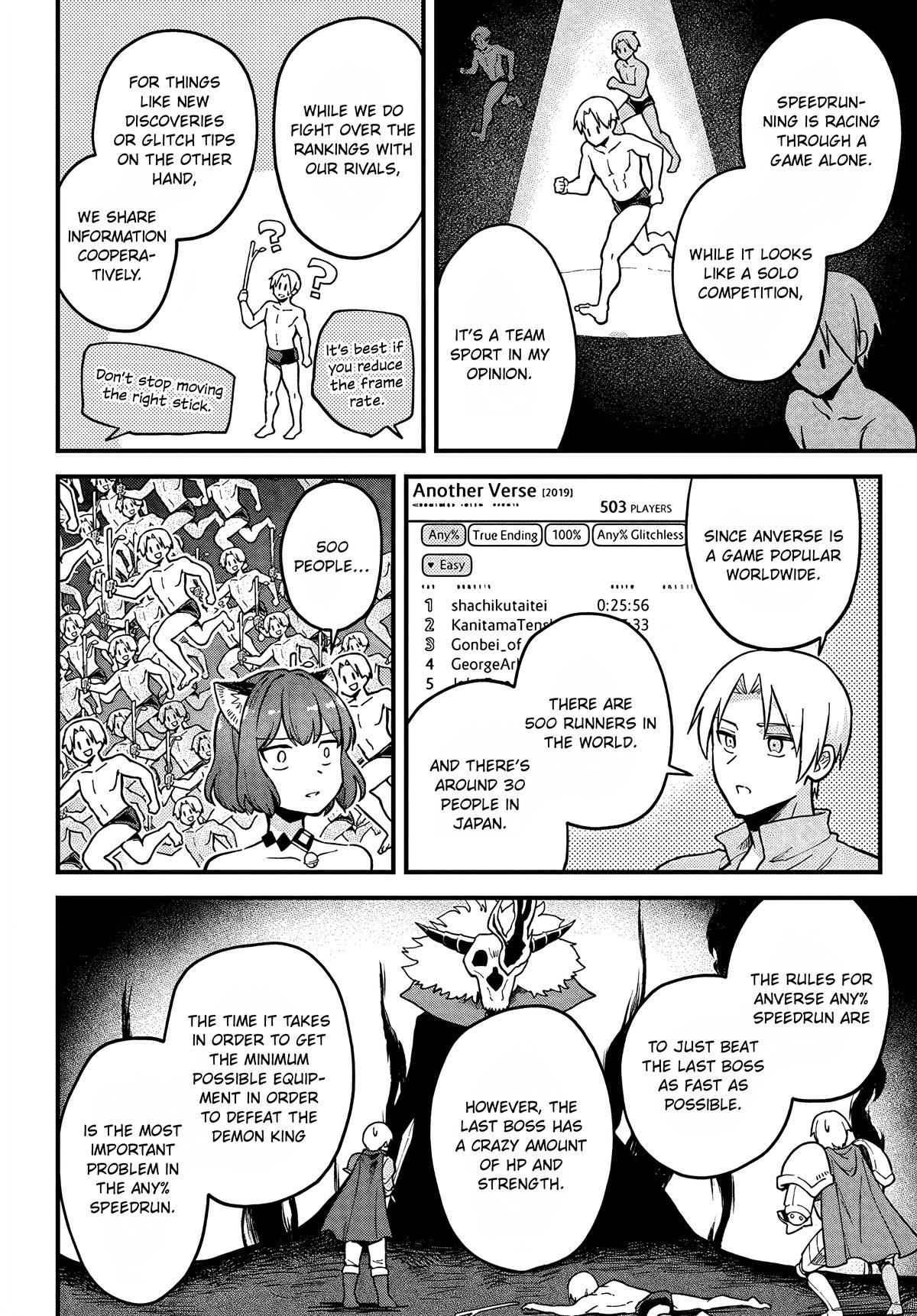 RTA Sousha wa Game Sekai kara Kaerenai Chap 3 - Next Chap 4