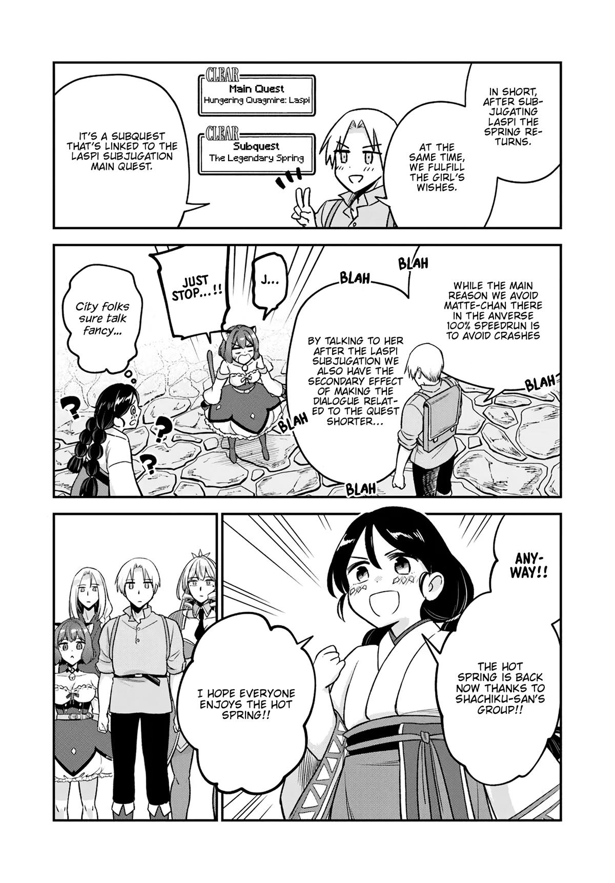 RTA Sousha wa Game Sekai kara Kaerenai Chap 17 - Next Chap 18