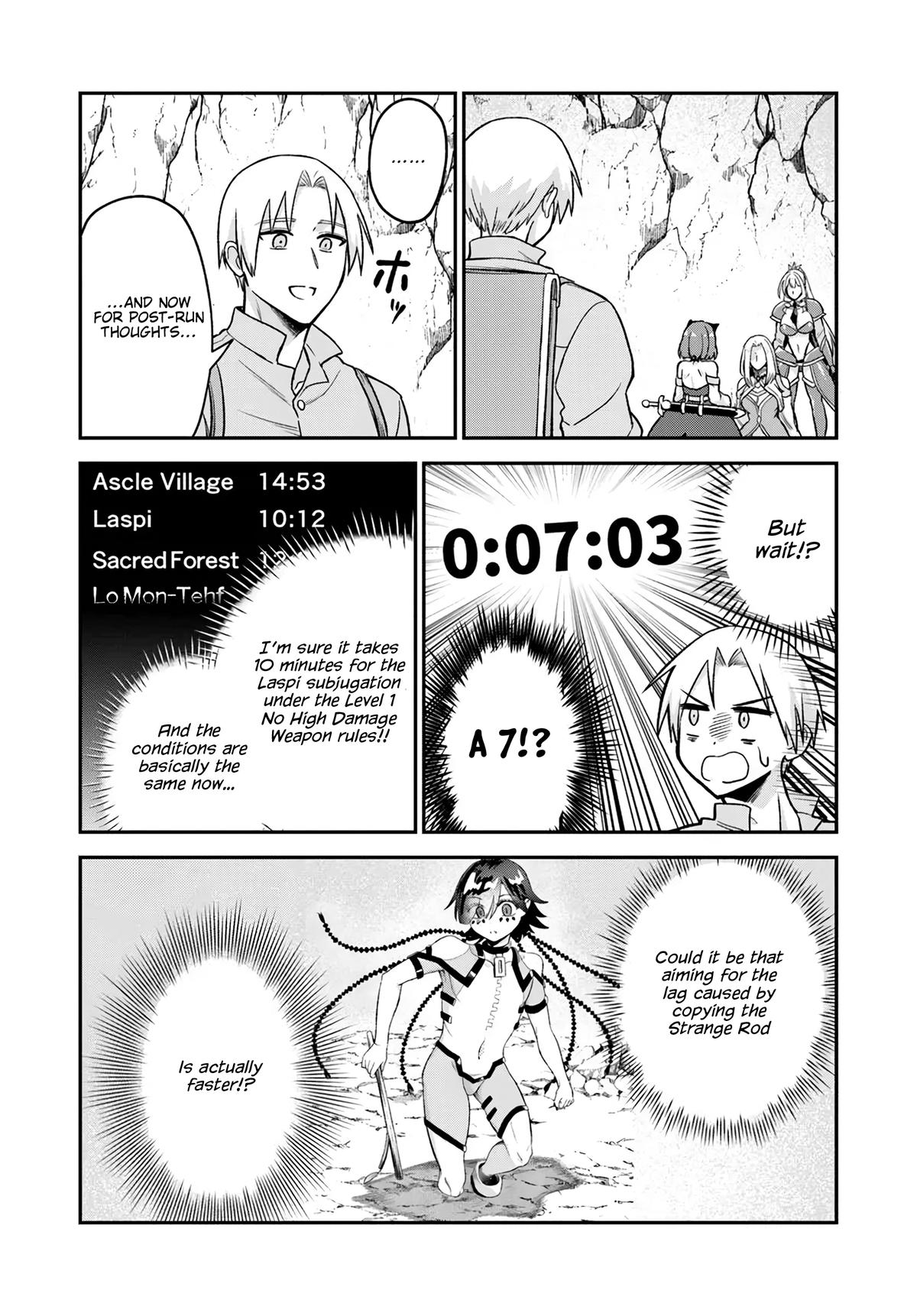 RTA Sousha wa Game Sekai kara Kaerenai Chap 17 - Next Chap 18