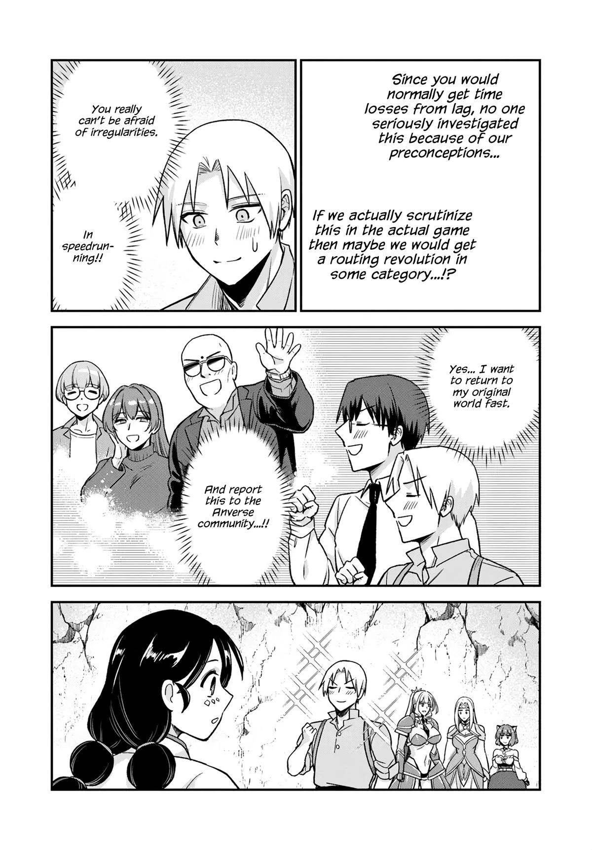 RTA Sousha wa Game Sekai kara Kaerenai Chap 17 - Next Chap 18