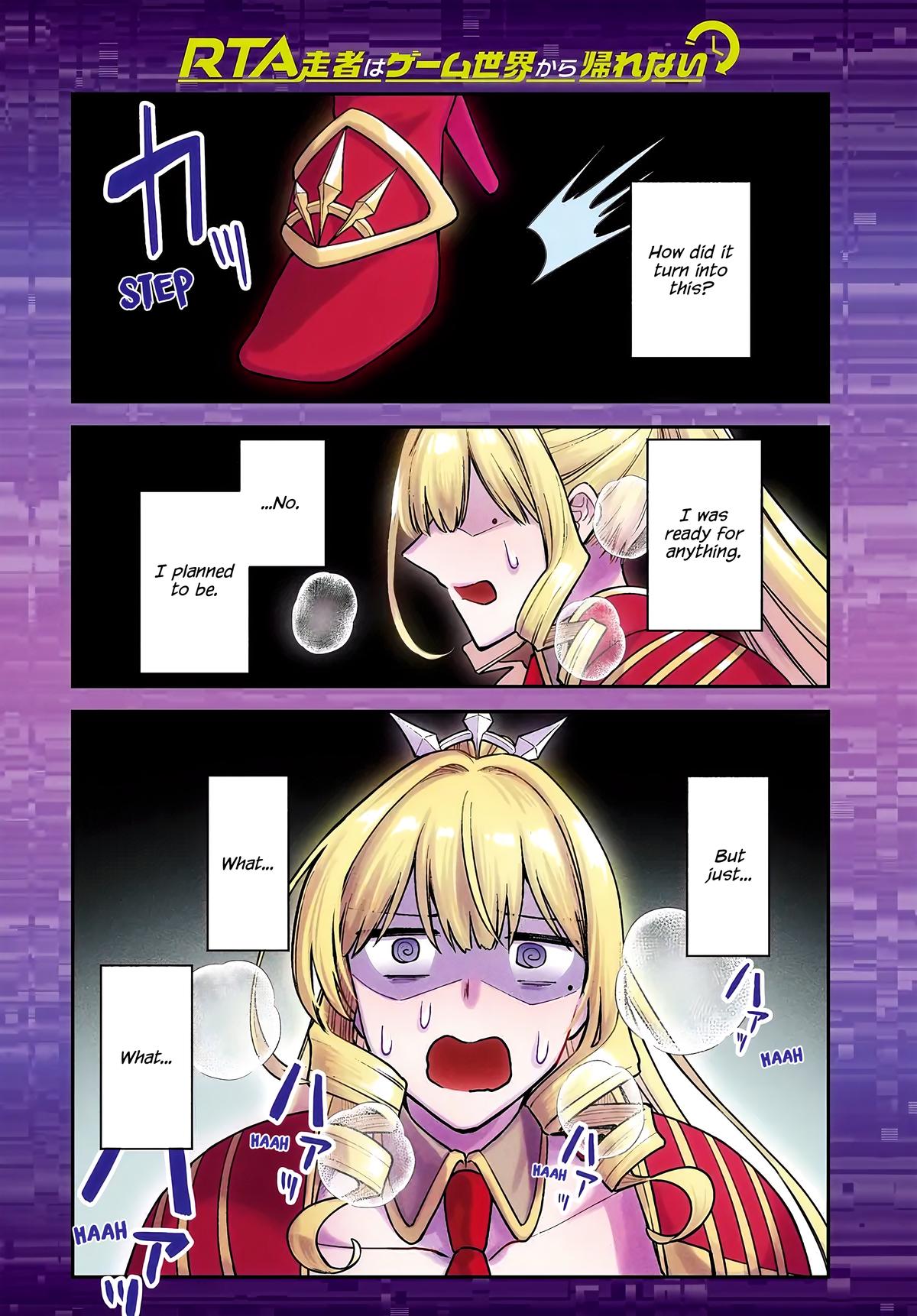 RTA Sousha wa Game Sekai kara Kaerenai Chap 15 - Next Chap 16