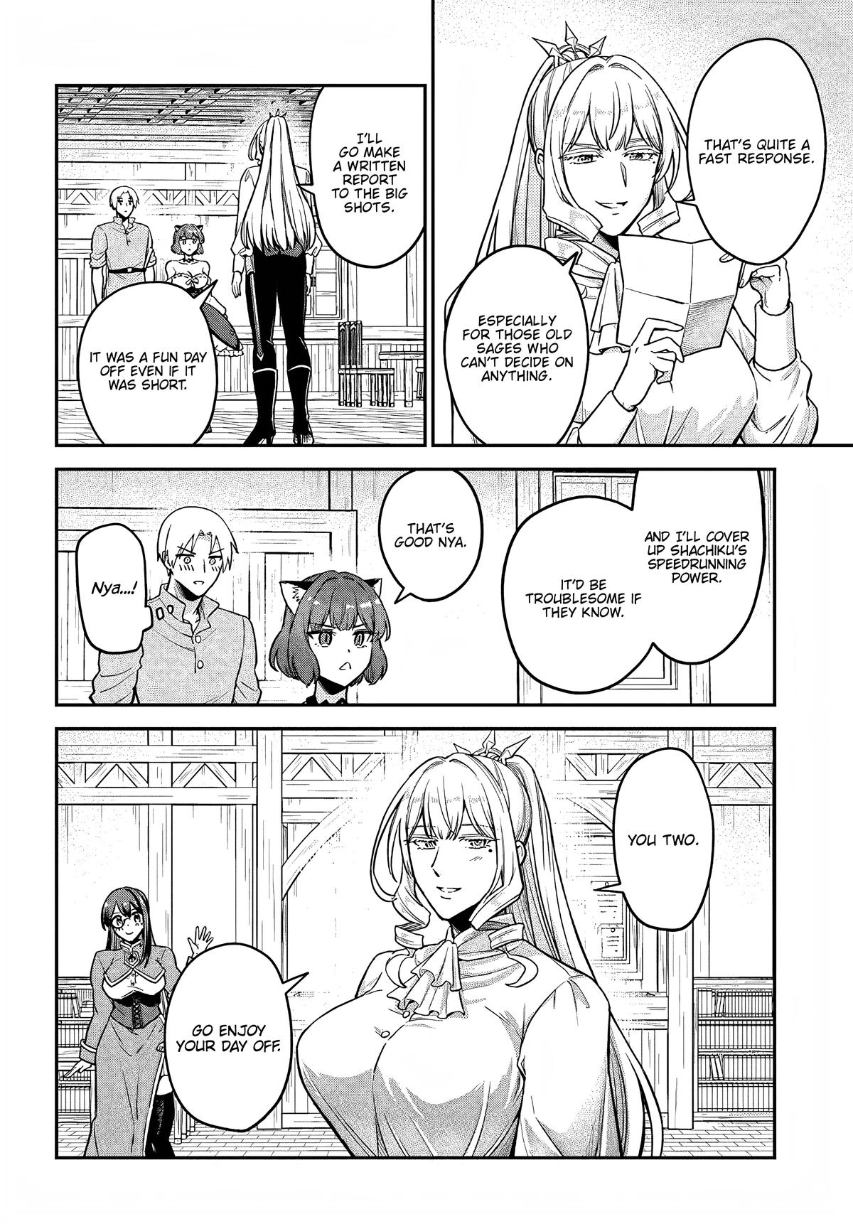 RTA Sousha wa Game Sekai kara Kaerenai Chap 10 - Next Chap 11