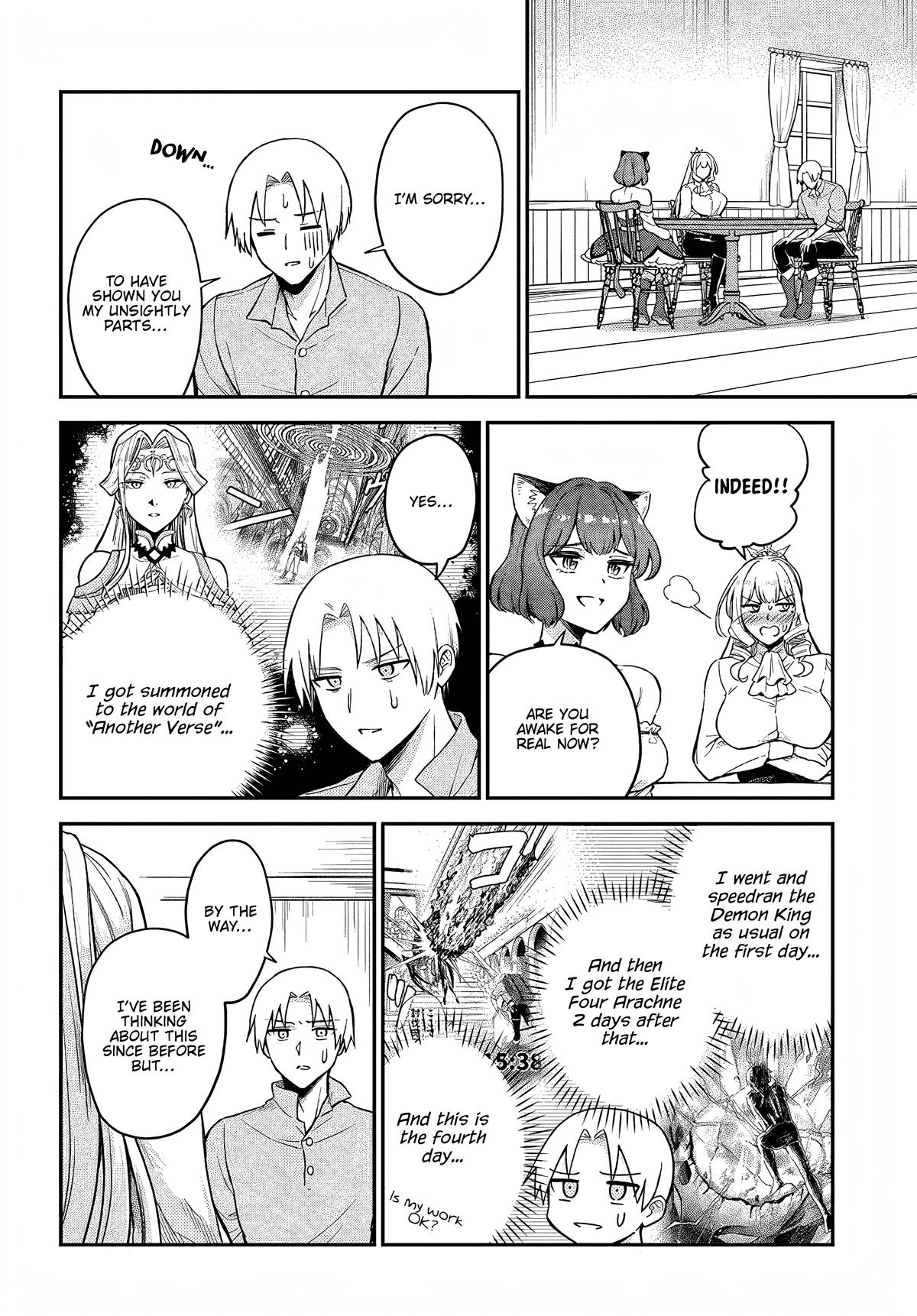 RTA Sousha wa Game Sekai kara Kaerenai Chap 10 - Next Chap 11