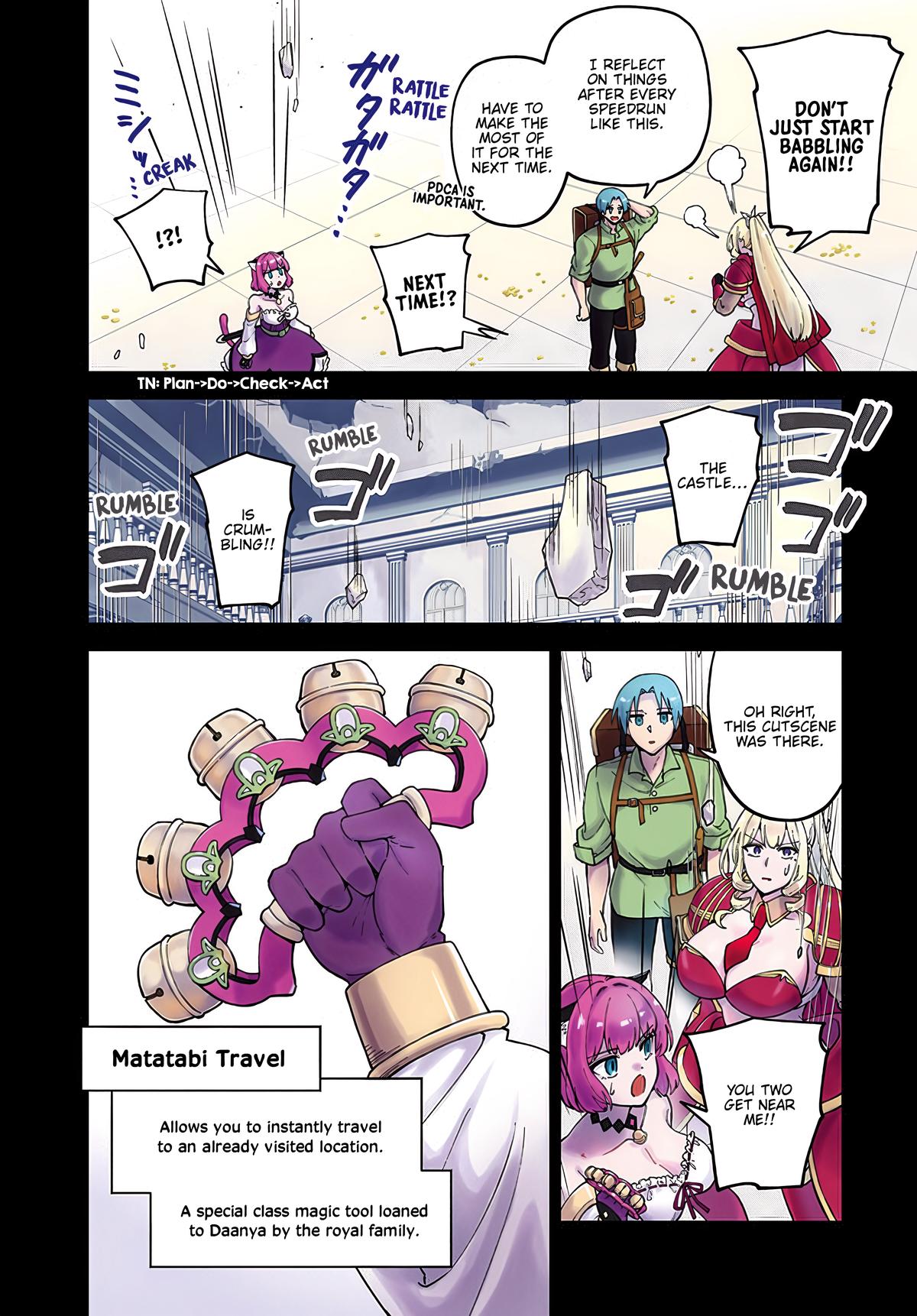 RTA Sousha wa Game Sekai kara Kaerenai Chap 10 - Next Chap 11