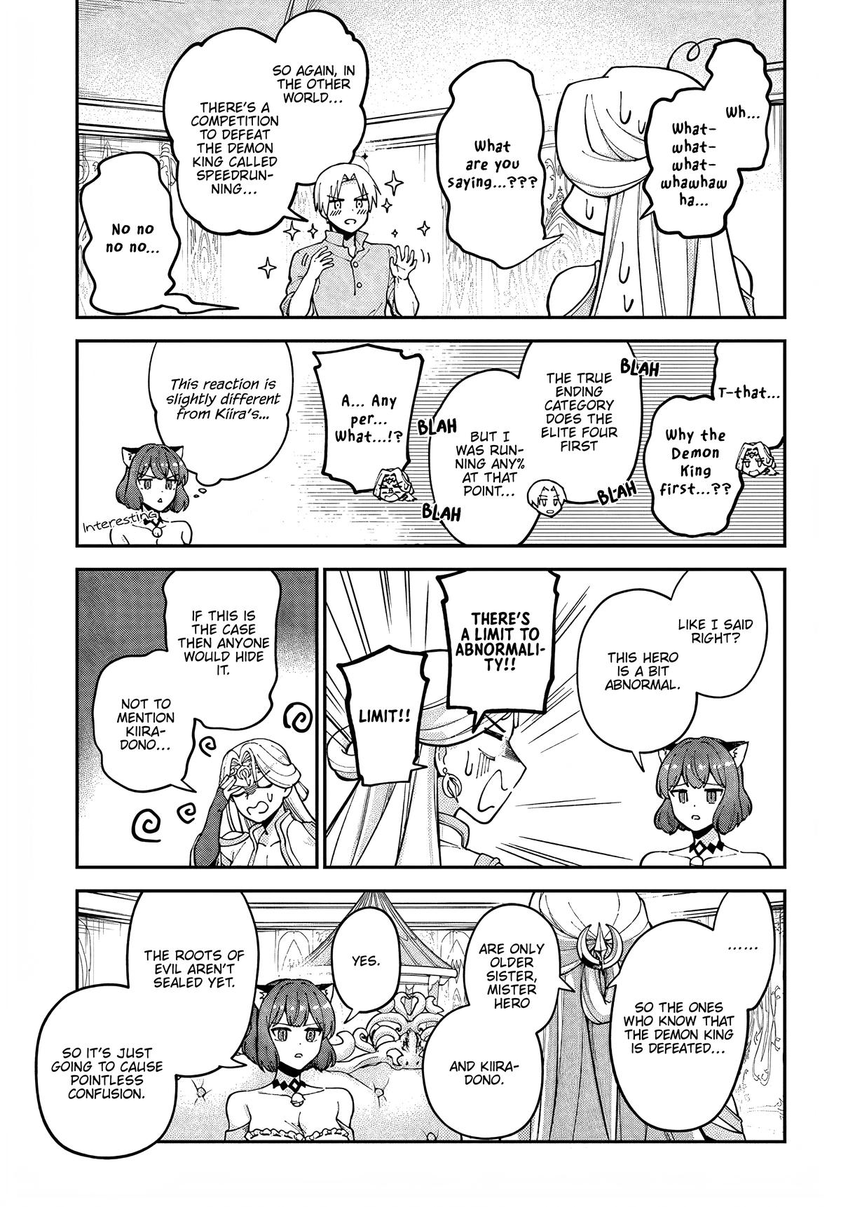 RTA Sousha wa Game Sekai kara Kaerenai Chap 11 - Next Chap 12