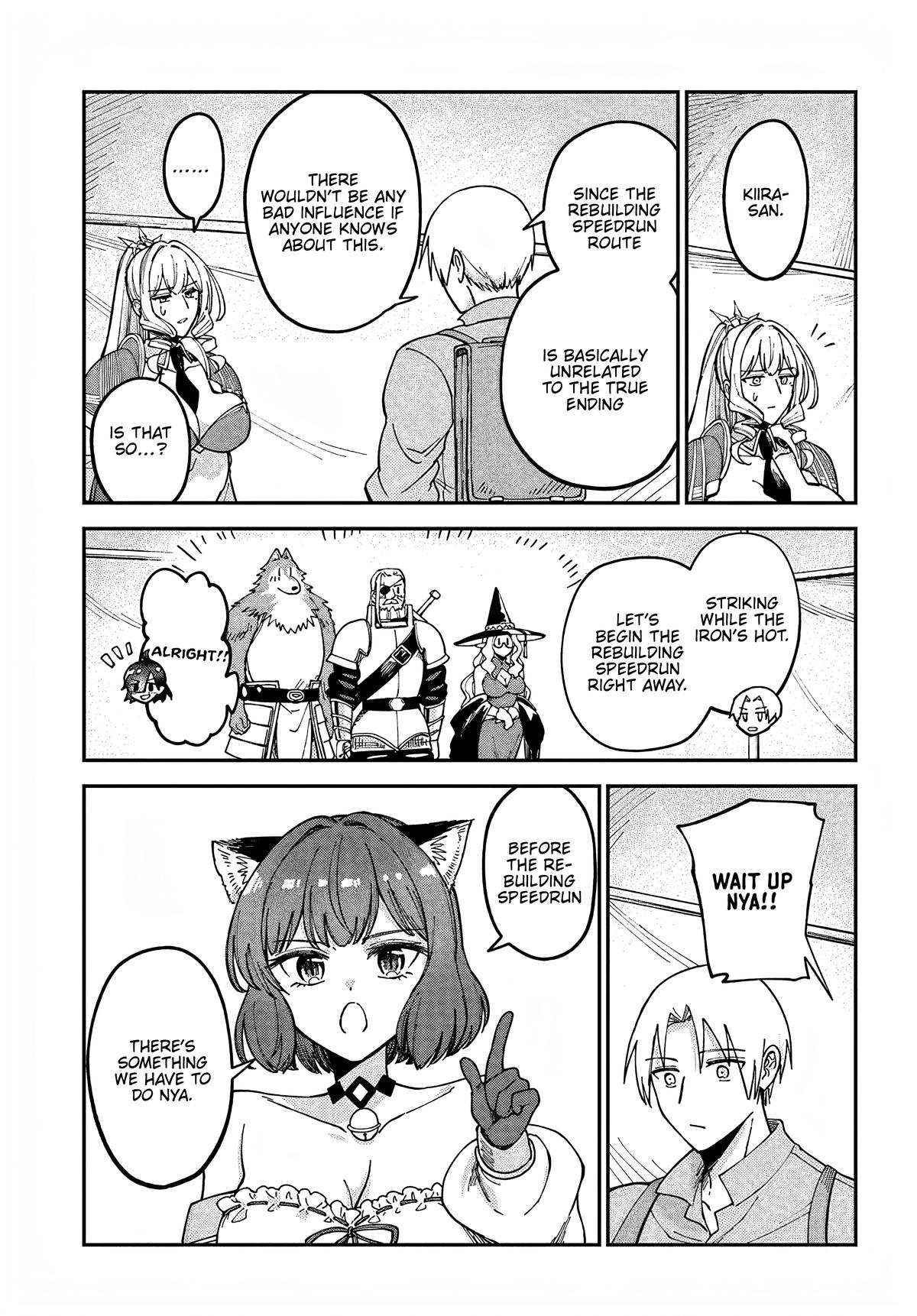 RTA Sousha wa Game Sekai kara Kaerenai Chap 12 - Next Chap 13