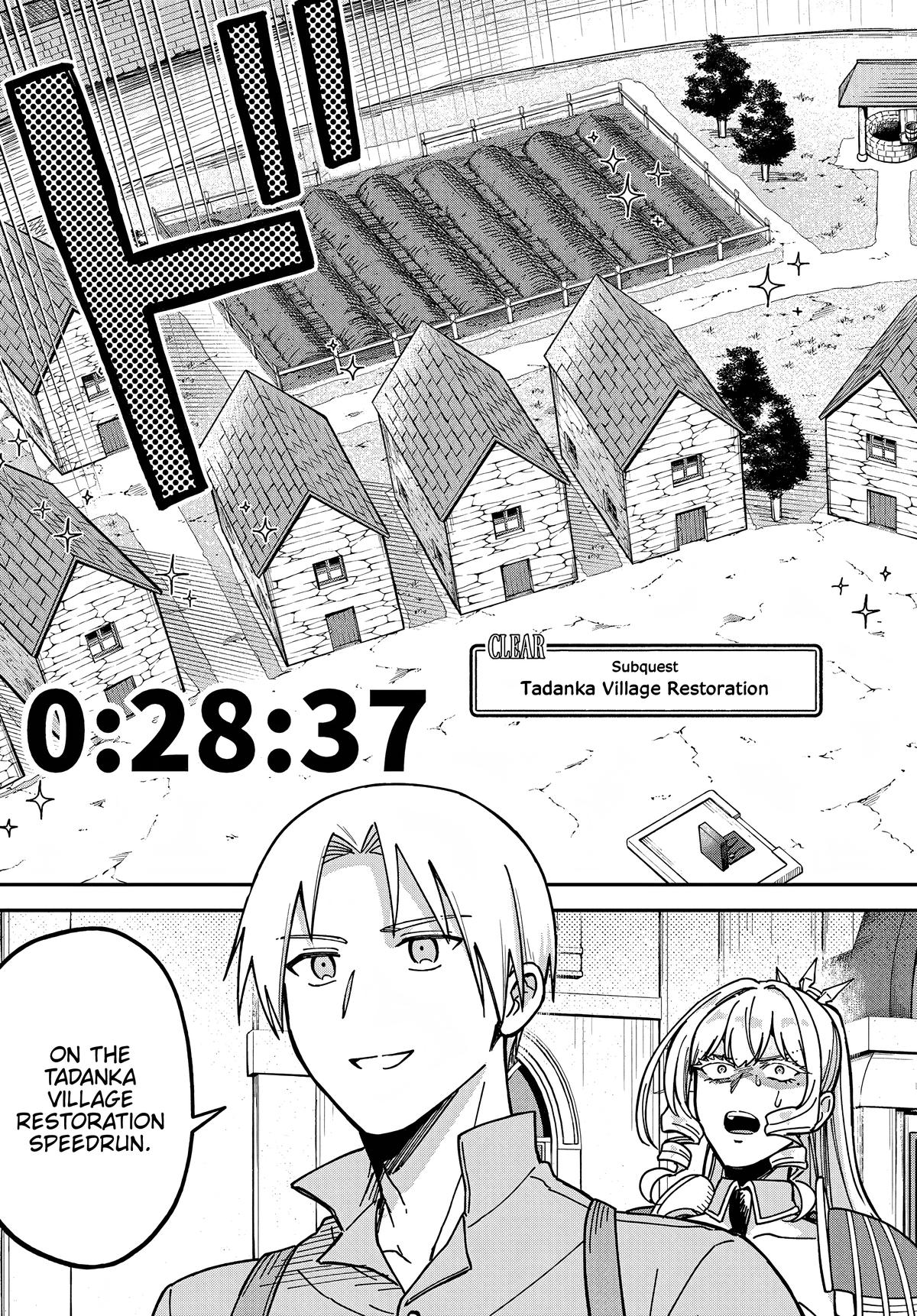RTA Sousha wa Game Sekai kara Kaerenai Chap 13 - Next Chap 14