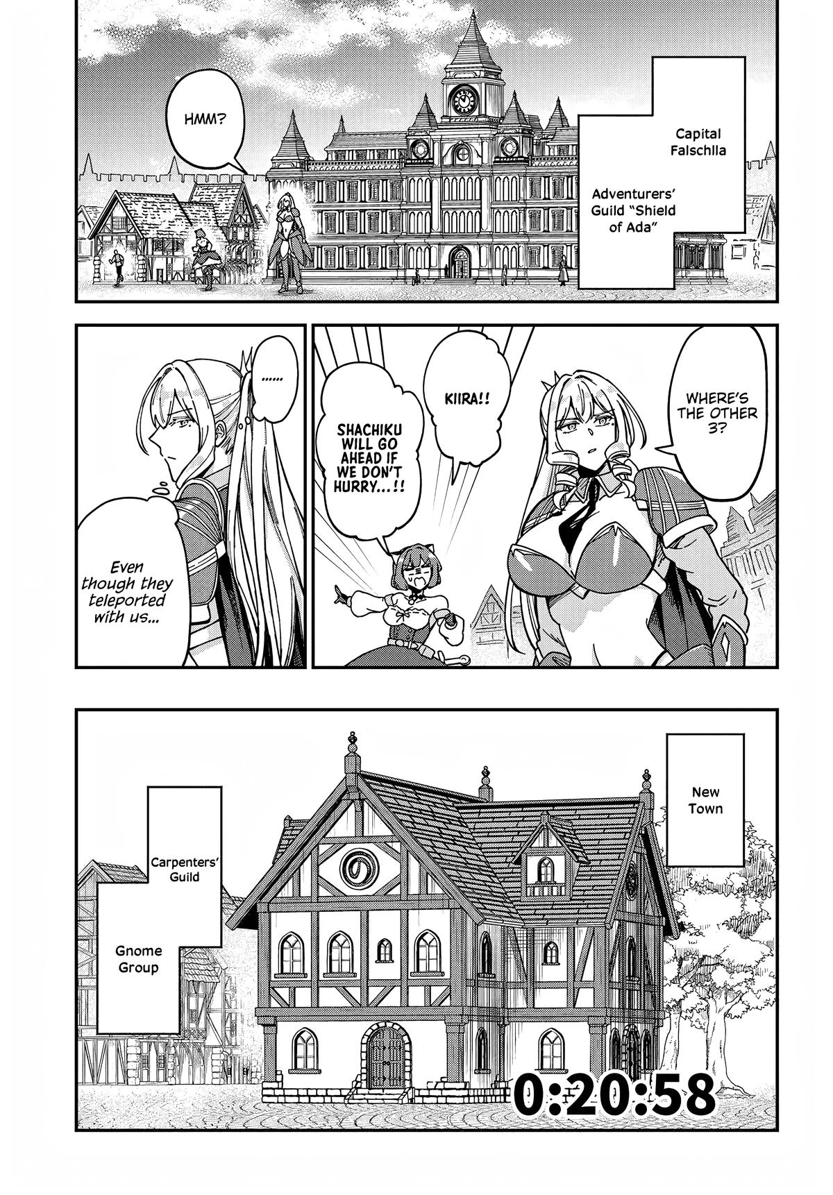 RTA Sousha wa Game Sekai kara Kaerenai Chap 13 - Next Chap 14