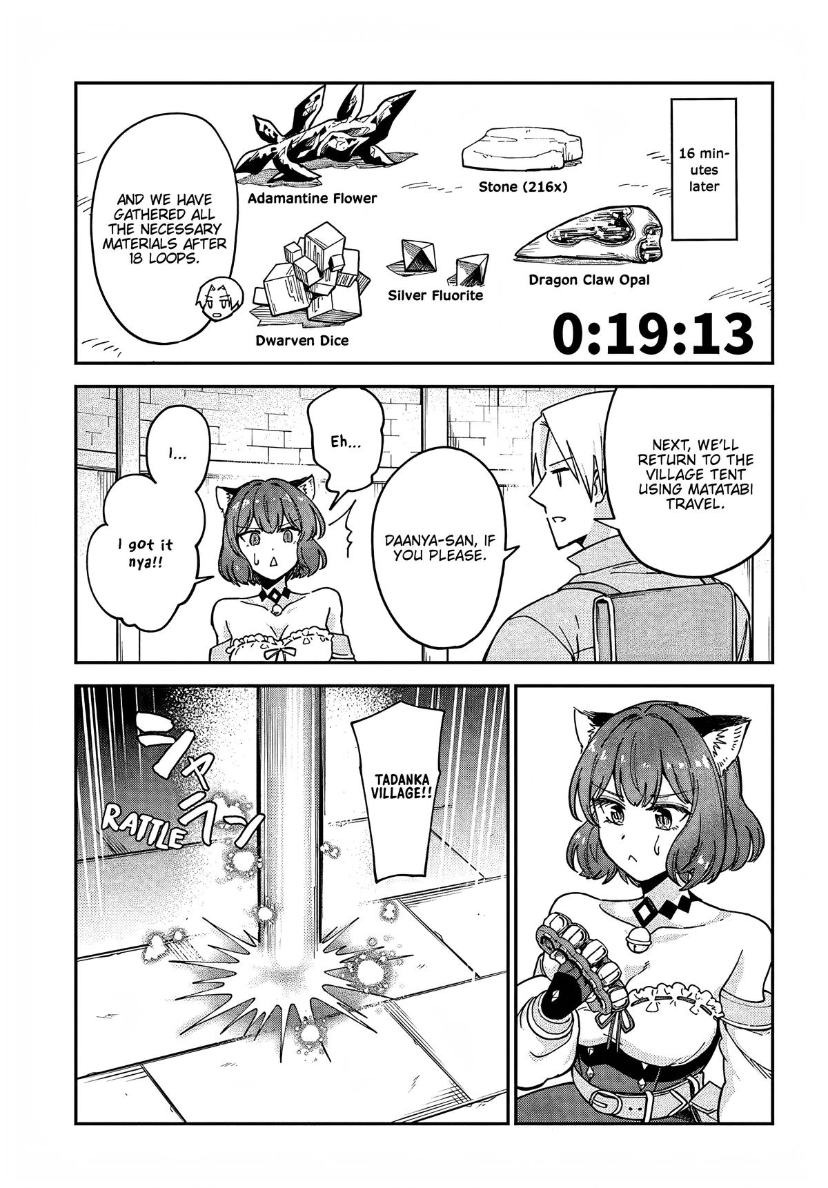 RTA Sousha wa Game Sekai kara Kaerenai Chap 13 - Next Chap 14