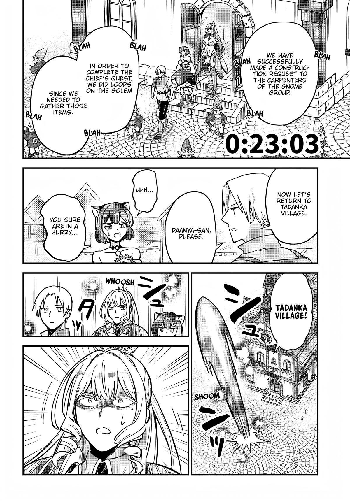 RTA Sousha wa Game Sekai kara Kaerenai Chap 13 - Next Chap 14