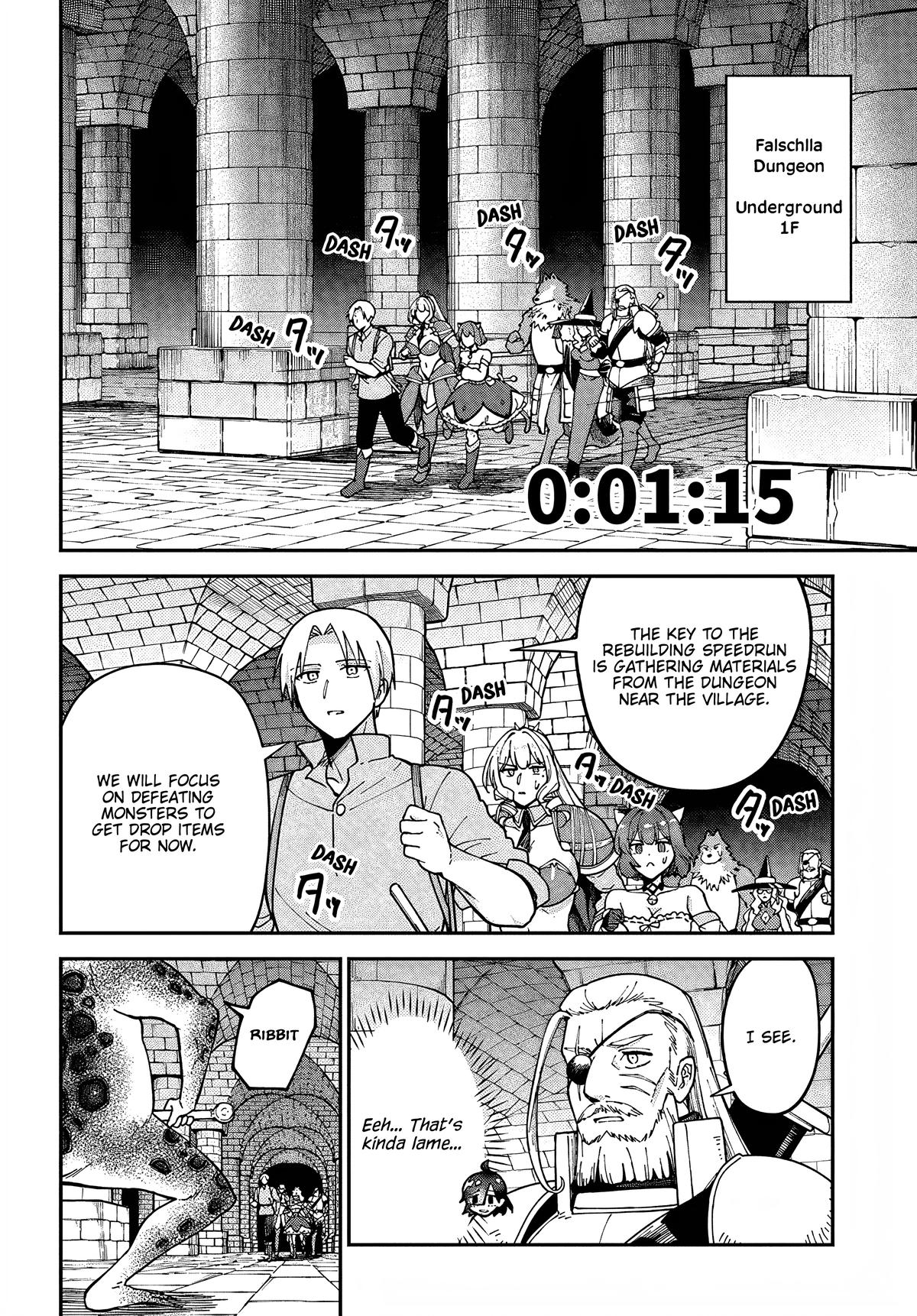 RTA Sousha wa Game Sekai kara Kaerenai Chap 13 - Next Chap 14