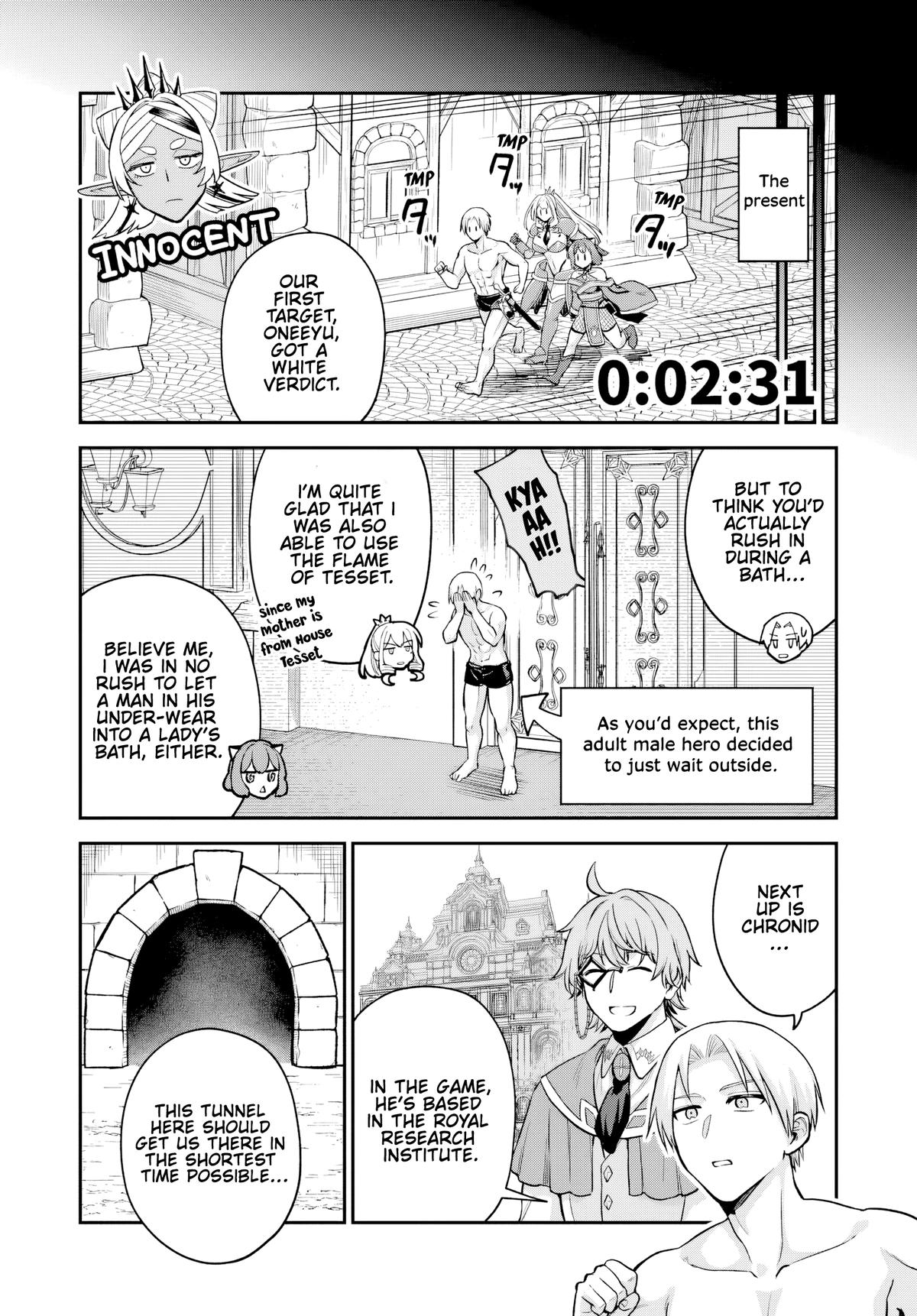RTA Sousha wa Game Sekai kara Kaerenai Chap 24 - Next Chap 25