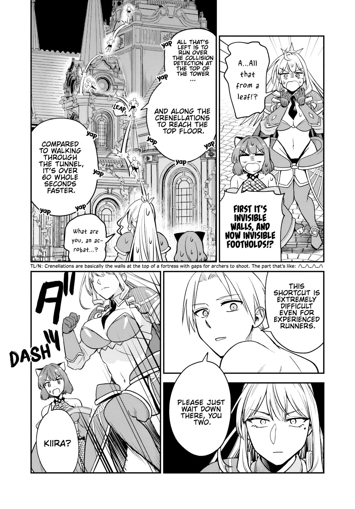 RTA Sousha wa Game Sekai kara Kaerenai Chap 24 - Next Chap 25
