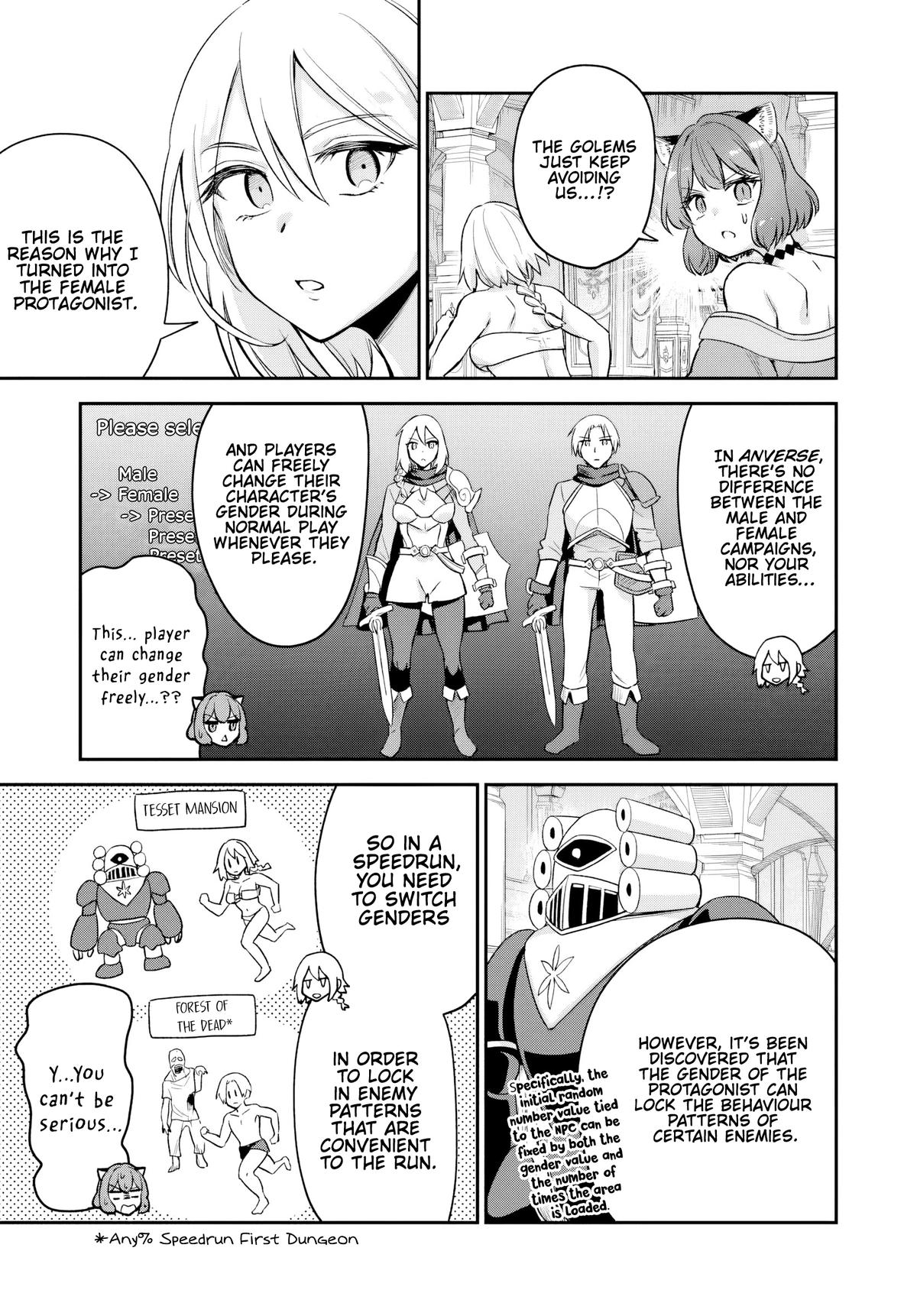 RTA Sousha wa Game Sekai kara Kaerenai Chap 22 - Next Chap 23