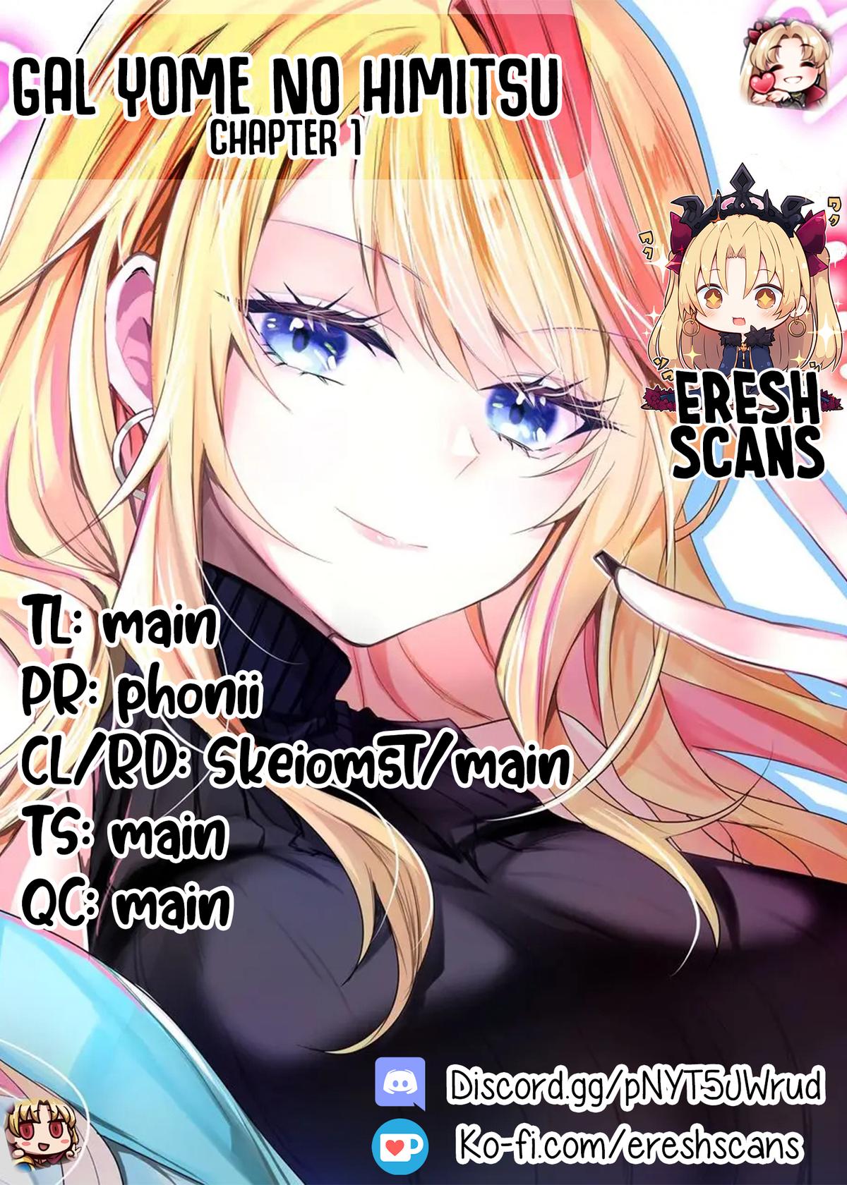 Gal Yome no Himitsu Chap 1 - Next Chap 2