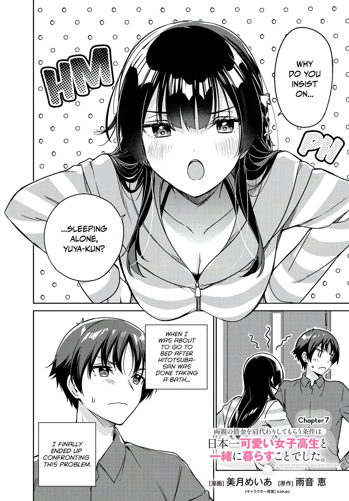 Ryoushin no Shakkin wo Katagawari shite Morau Jouken wa Nihonichi Kawaii Joshikousei to Issho ni Kurasu Koto deshita Chap 7 - Next Chap 8