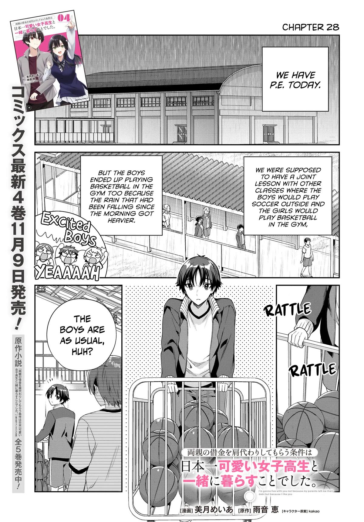 Ryoushin no Shakkin wo Katagawari shite Morau Jouken wa Nihonichi Kawaii Joshikousei to Issho ni Kurasu Koto deshita Chap 28 - Next Chap 29