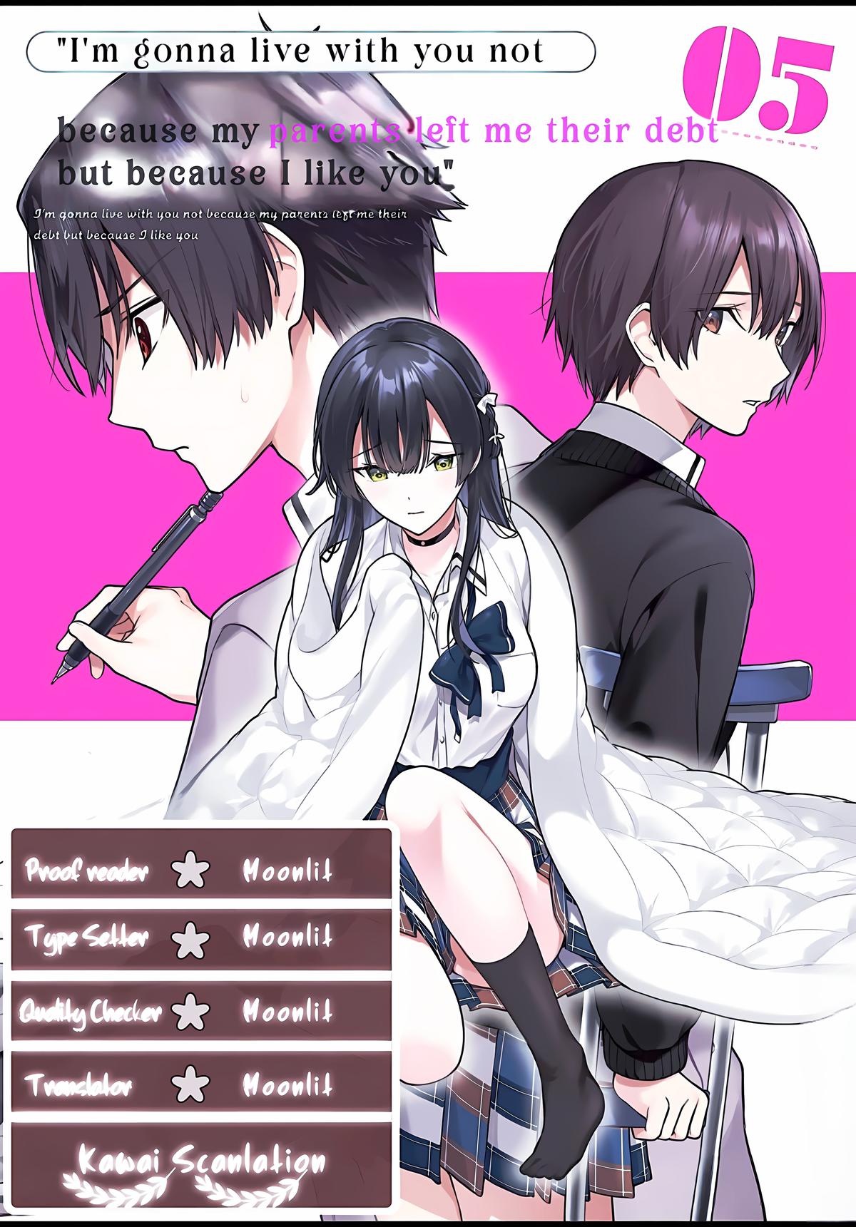 Ryoushin no Shakkin wo Katagawari shite Morau Jouken wa Nihonichi Kawaii Joshikousei to Issho ni Kurasu Koto deshita Chap 37 - Next Chap 38