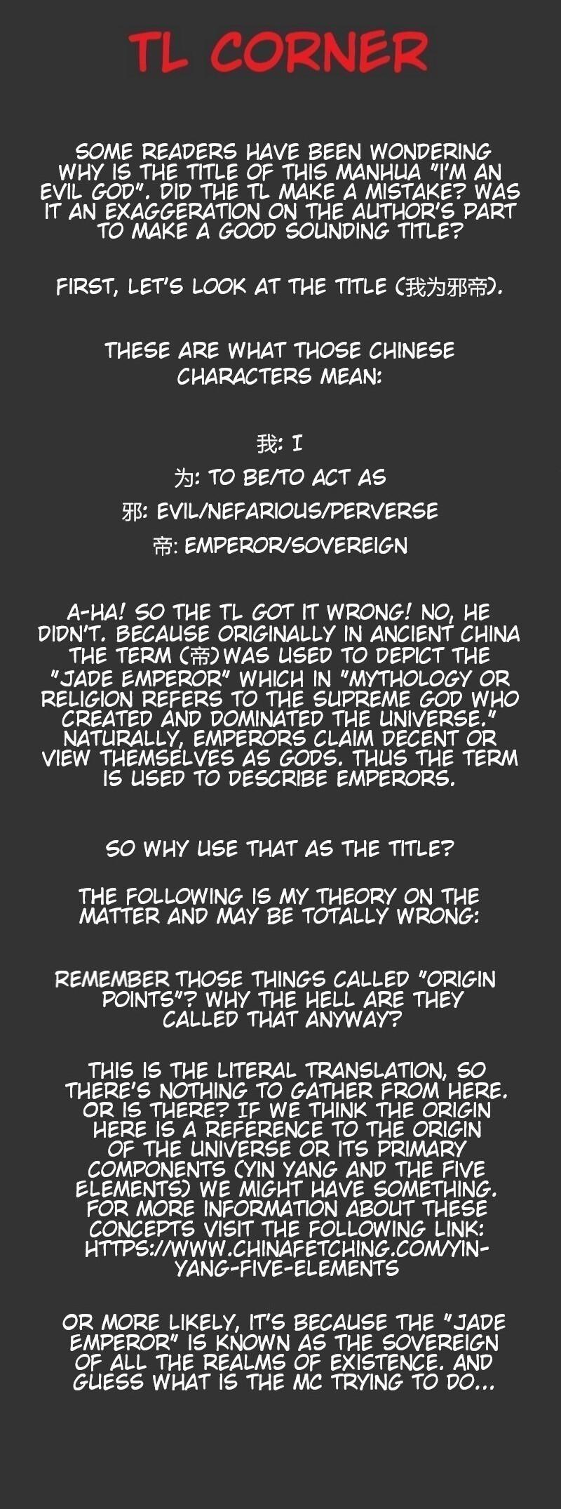 I'm An Evil God - Wo Wei Xie Di Chap 23 - Next Chap 24